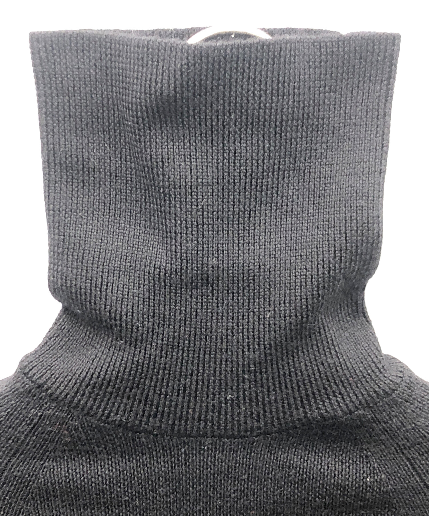 中古・古着通販】LIMI feu (リミフゥ) ハイネックニット ブラック