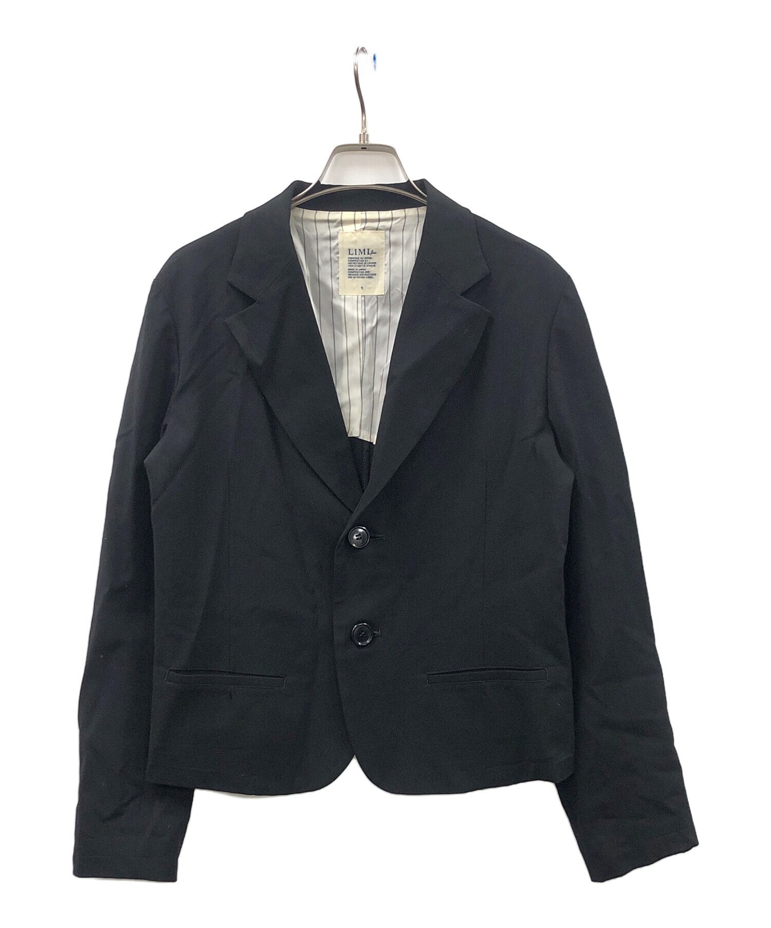 中古・古着通販】LIMI feu (リミフゥ) テーラードジャケット ブラック