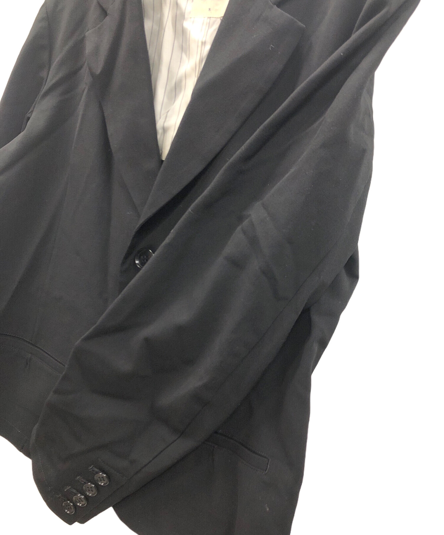 中古・古着通販】LIMI feu (リミフゥ) テーラードジャケット ブラック