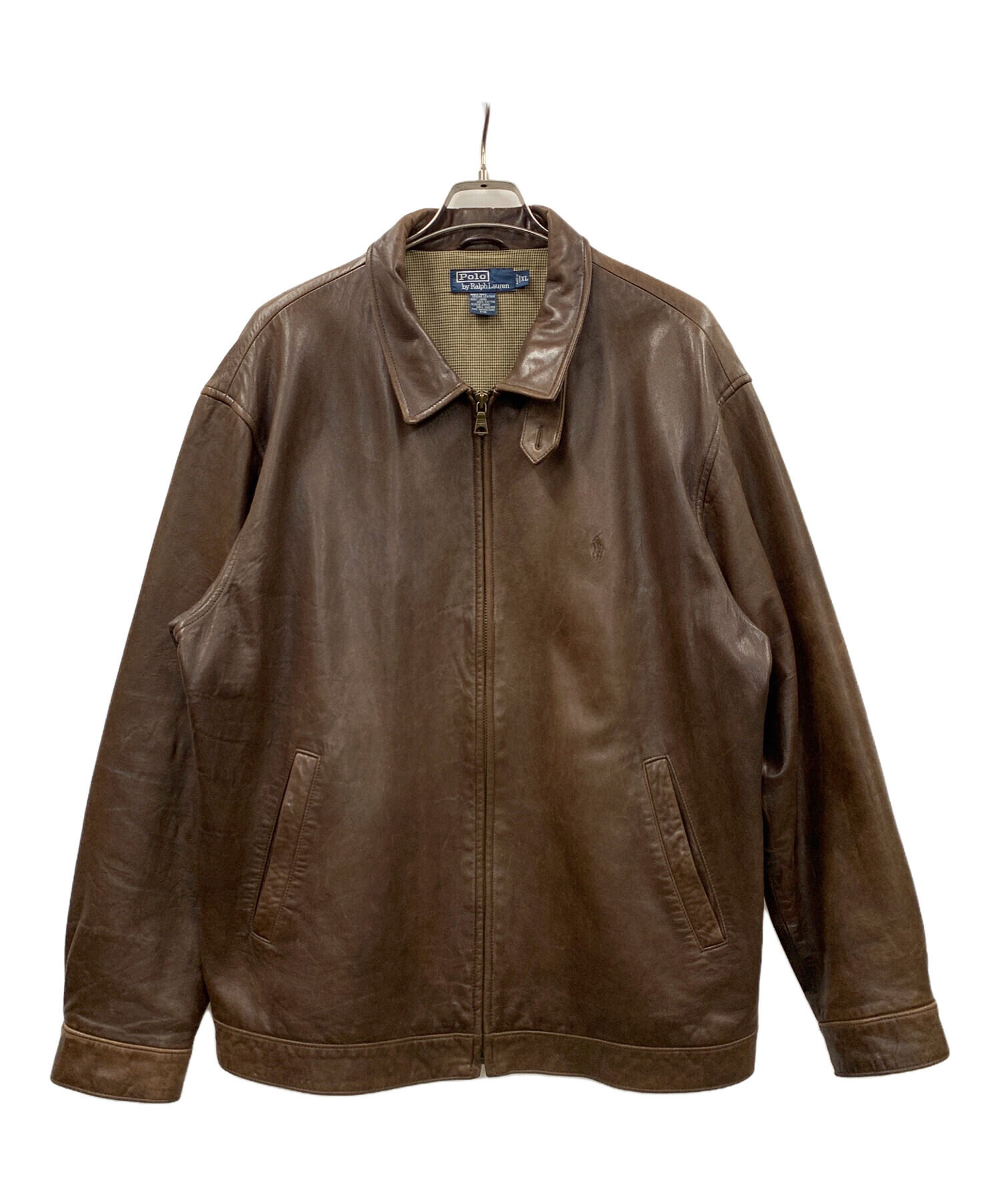 中古・古着通販】POLO RALPH LAUREN (ポロ・ラルフローレン) レザー