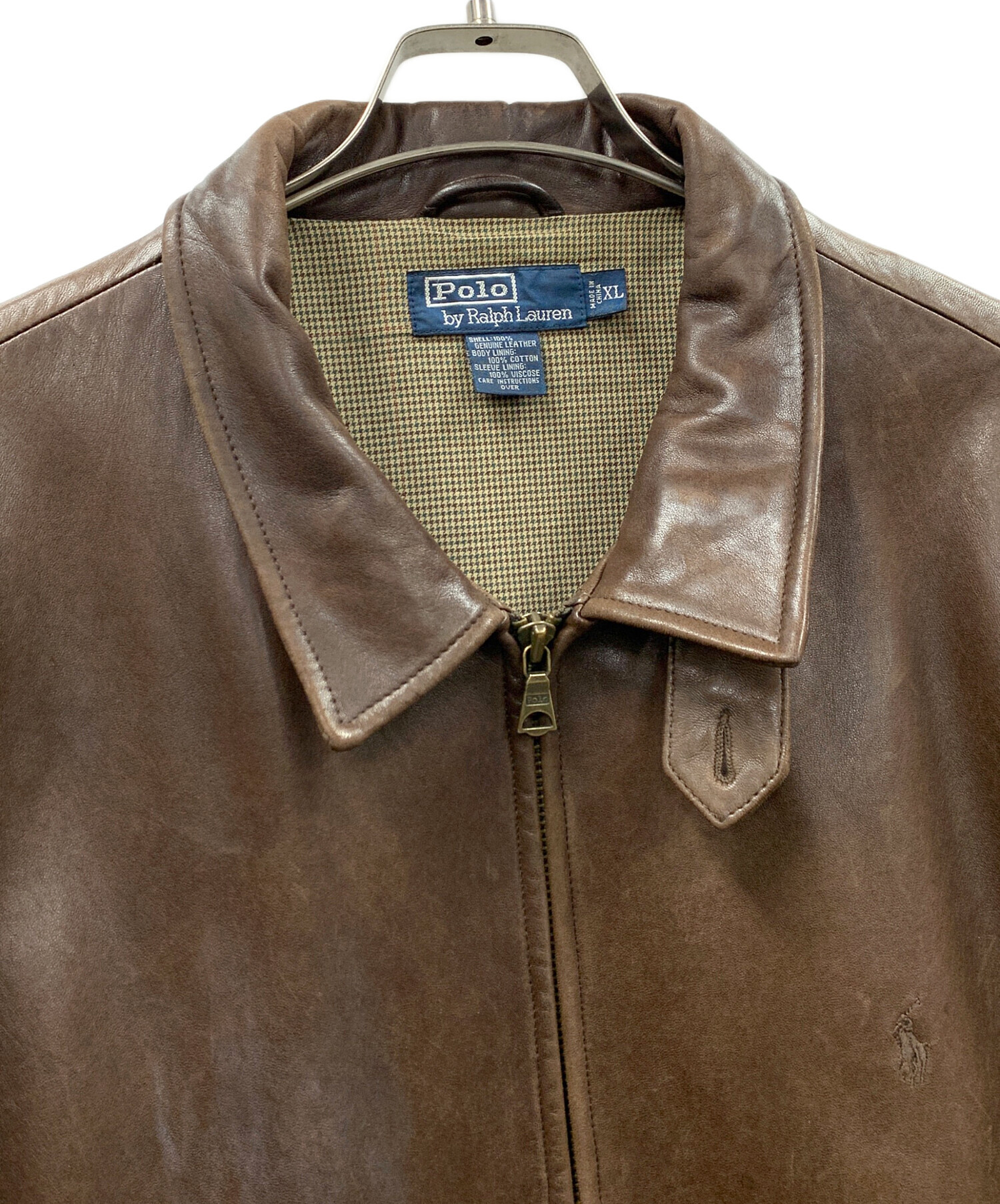 中古・古着通販】POLO RALPH LAUREN (ポロ・ラルフローレン) レザー