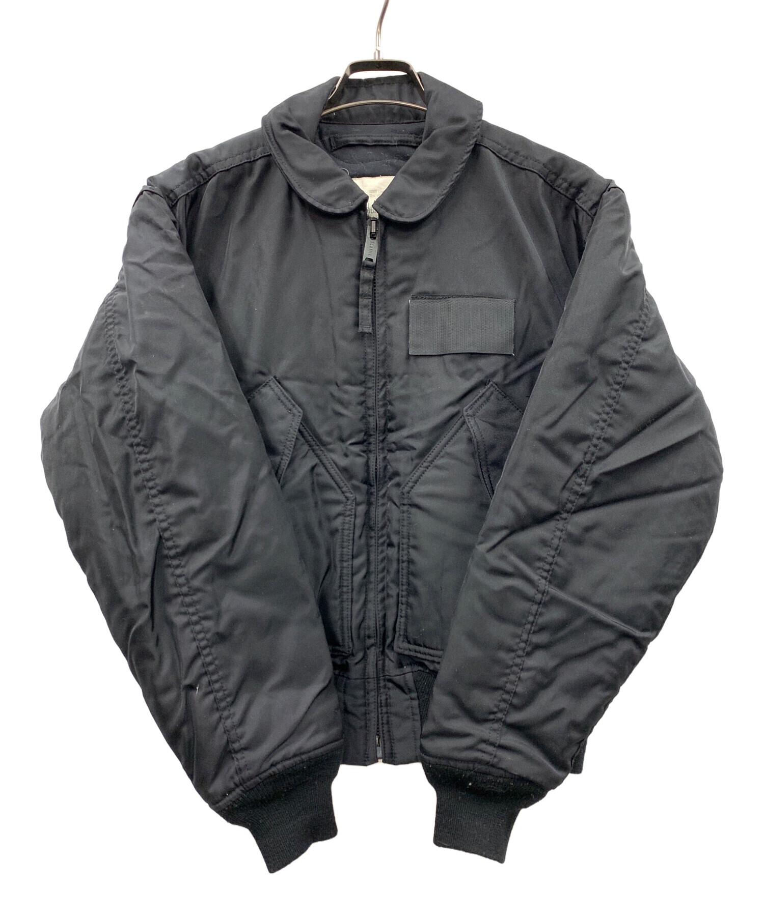 中古・古着通販】HOUSTON (ヒューストン) フライトジャケット ブラック