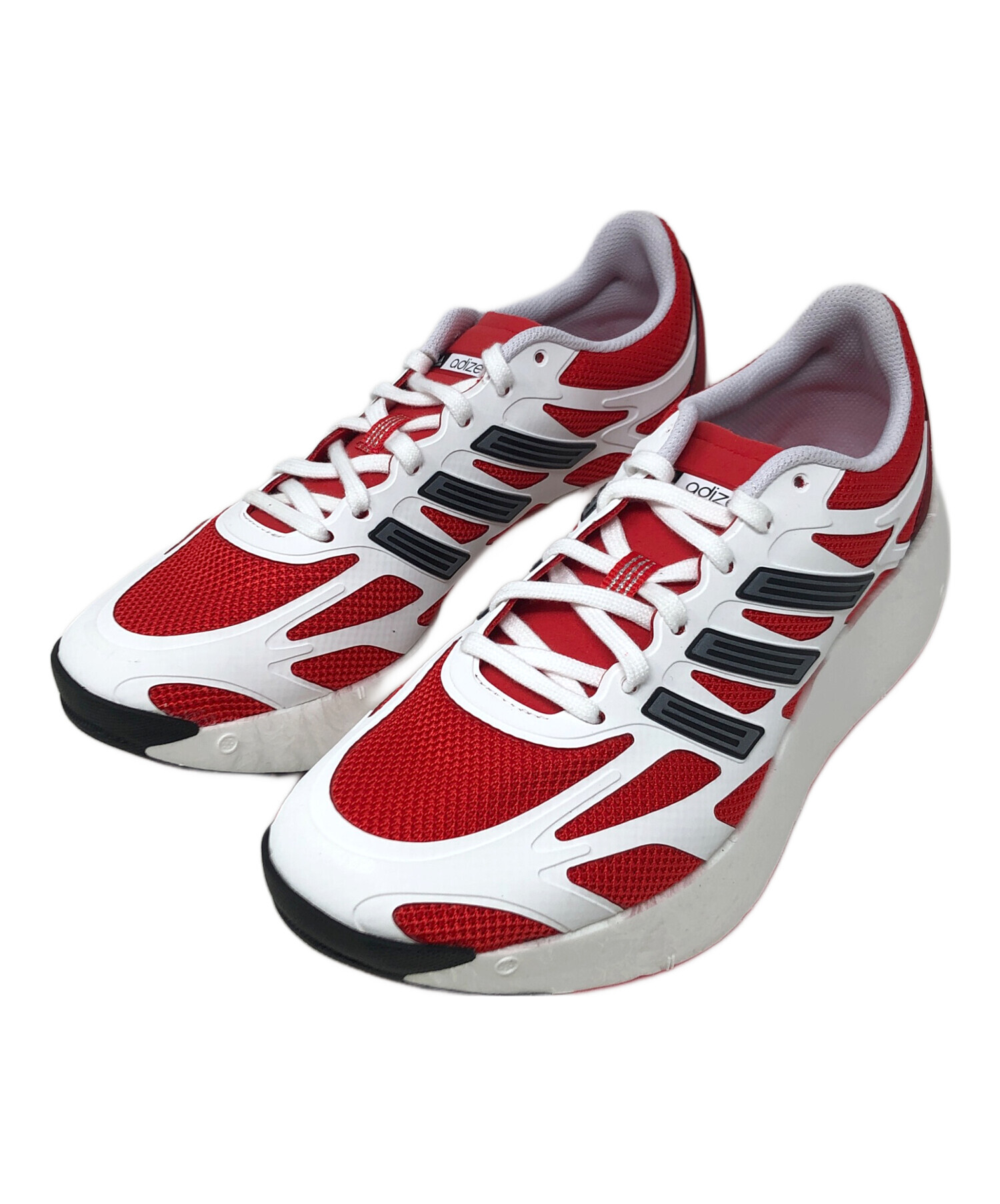 アディダスプロフェッショナル赤白 中古・古着通販】adidas (アディダス) スニーカー Adizero Aruku
