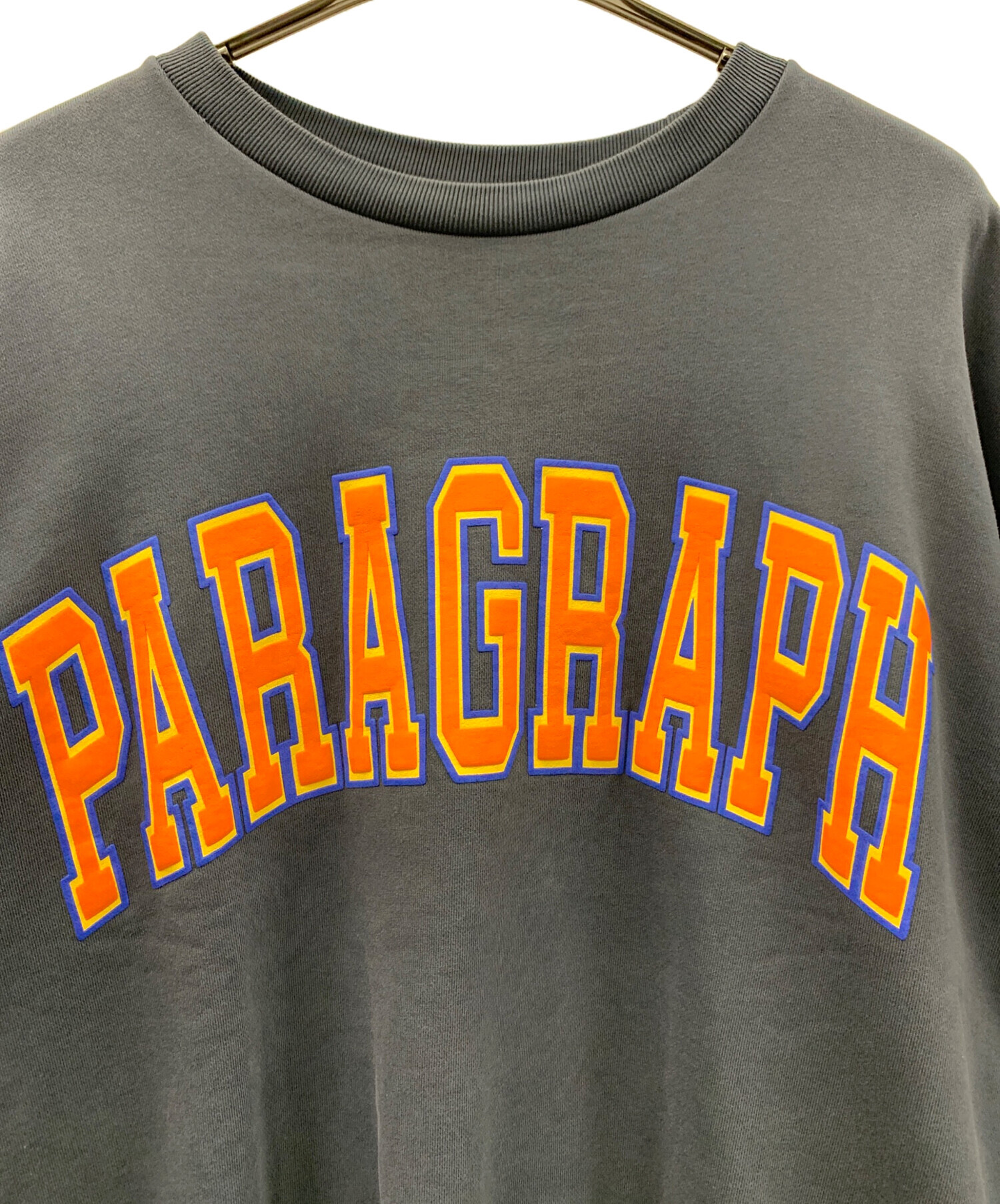中古・古着通販】paragraph (パラグラフ) スウェット ブラック サイズ 