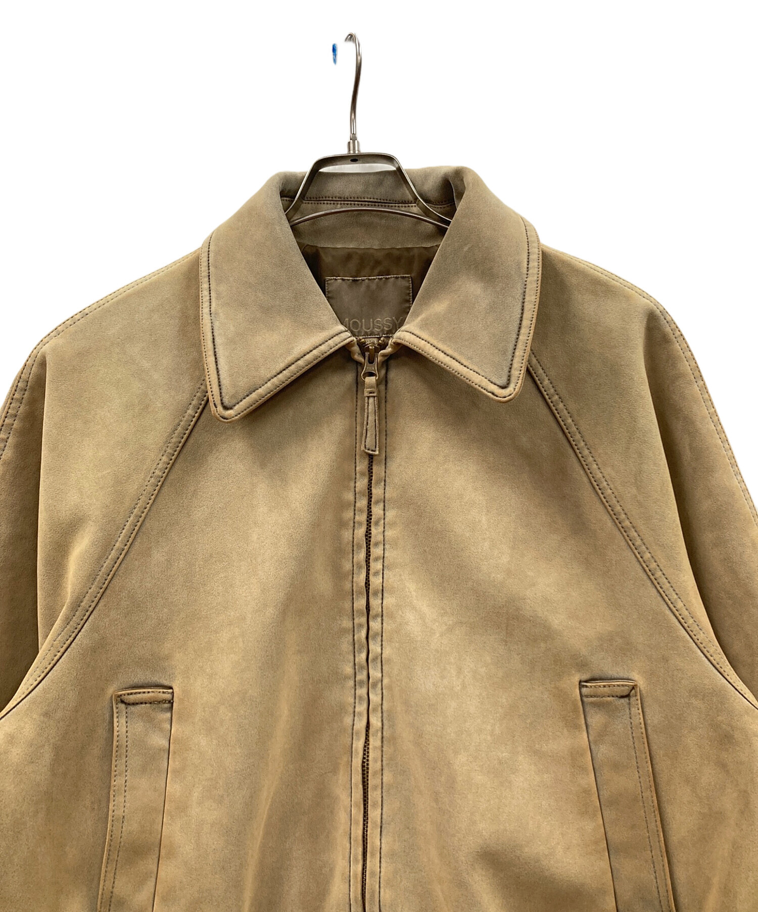 中古・古着通販】moussy (マウジー) ブルゾン SUEDE GATHER