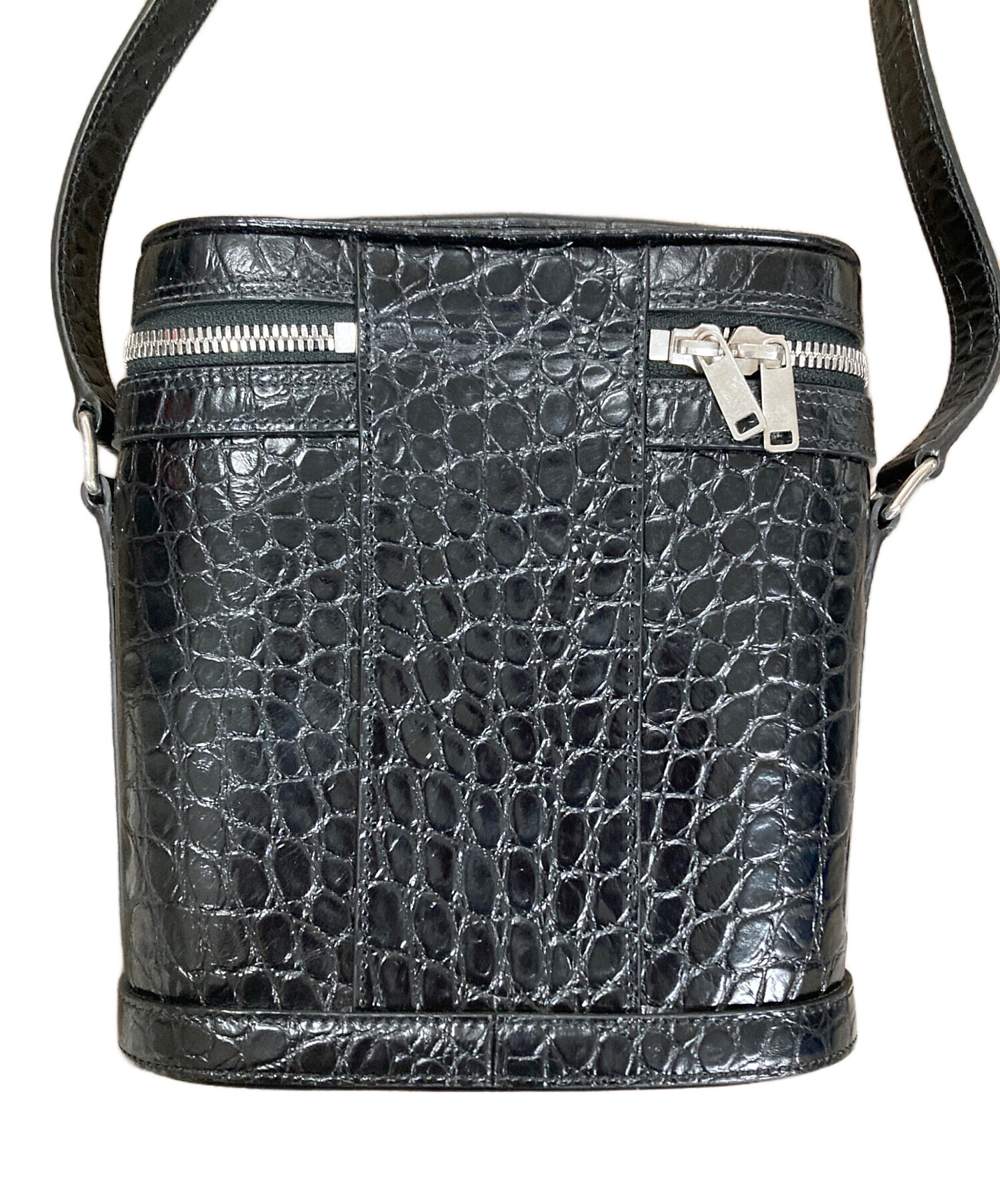 中古・古着通販】CELINE (セリーヌ) メッセンジャーバッグ ブラック