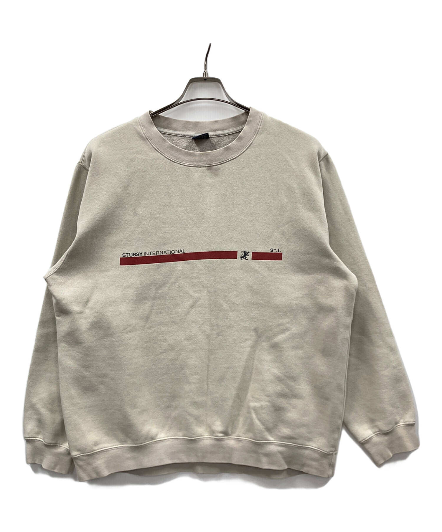 中古・古着通販】stussy (ステューシー) クルーネックスウェット 