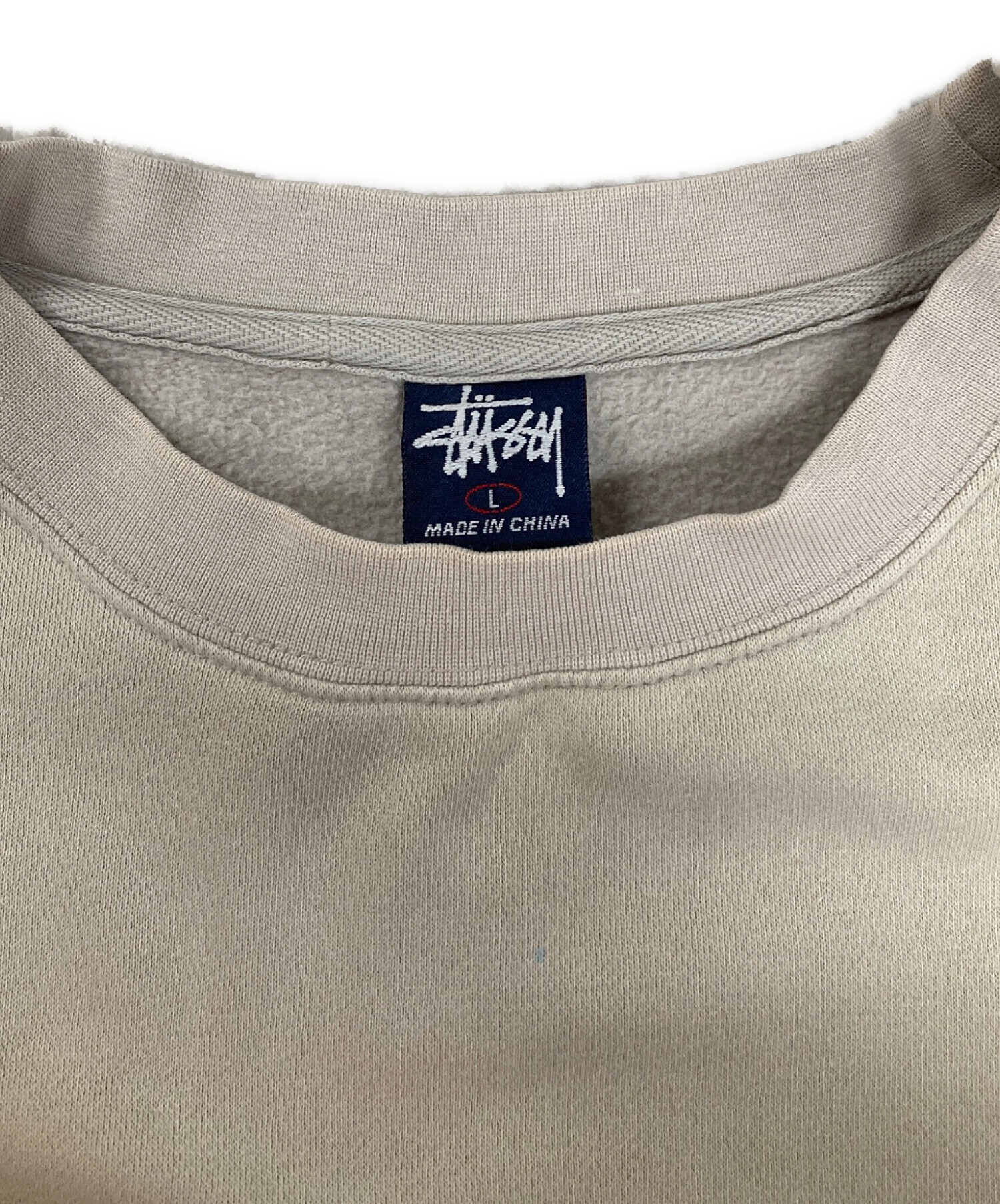 中古・古着通販】stussy (ステューシー) クルーネックスウェット 