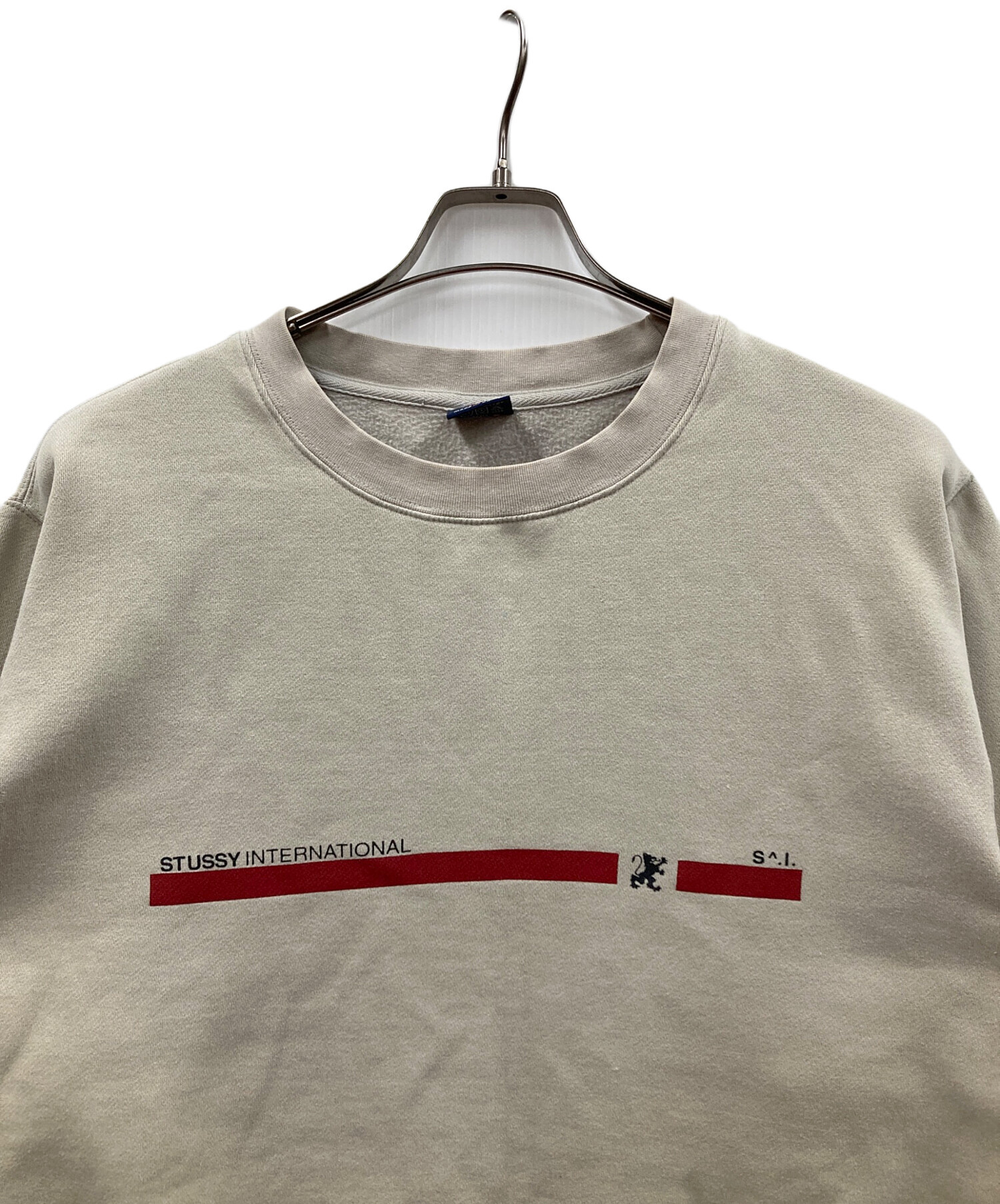中古・古着通販】stussy (ステューシー) クルーネックスウェット 