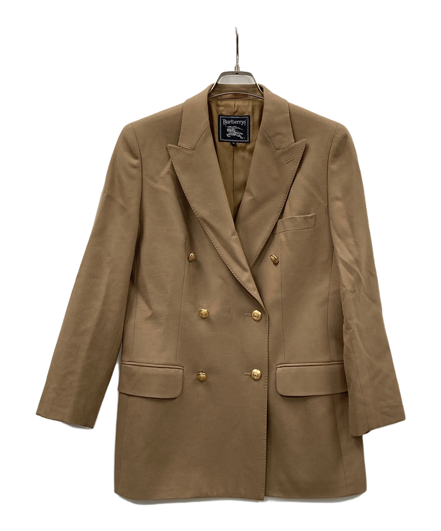 中古・古着通販】BURBERRY (バーバリー) テーラードジャケット カーキ