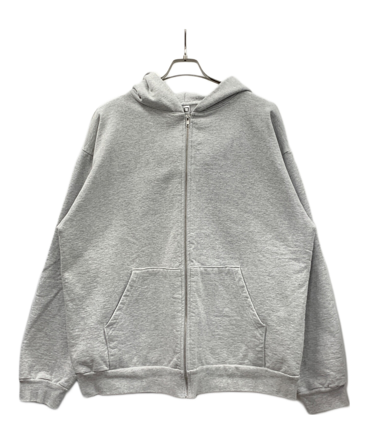 ロサンゼルスアパレル　パーカー　14oz グレー 新品 USA製 LOS ANGELES APPAREL 14oz Pullover Hoodie (ASH GREY