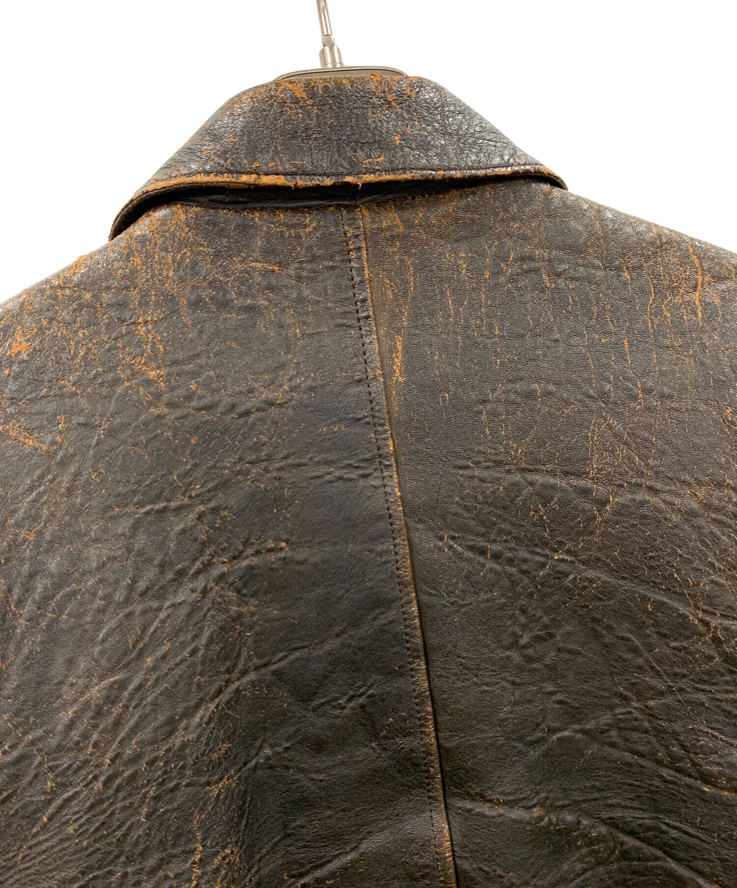 中古・古着通販】AVIREX (アヴィレックス) レザージャケット ブラウン