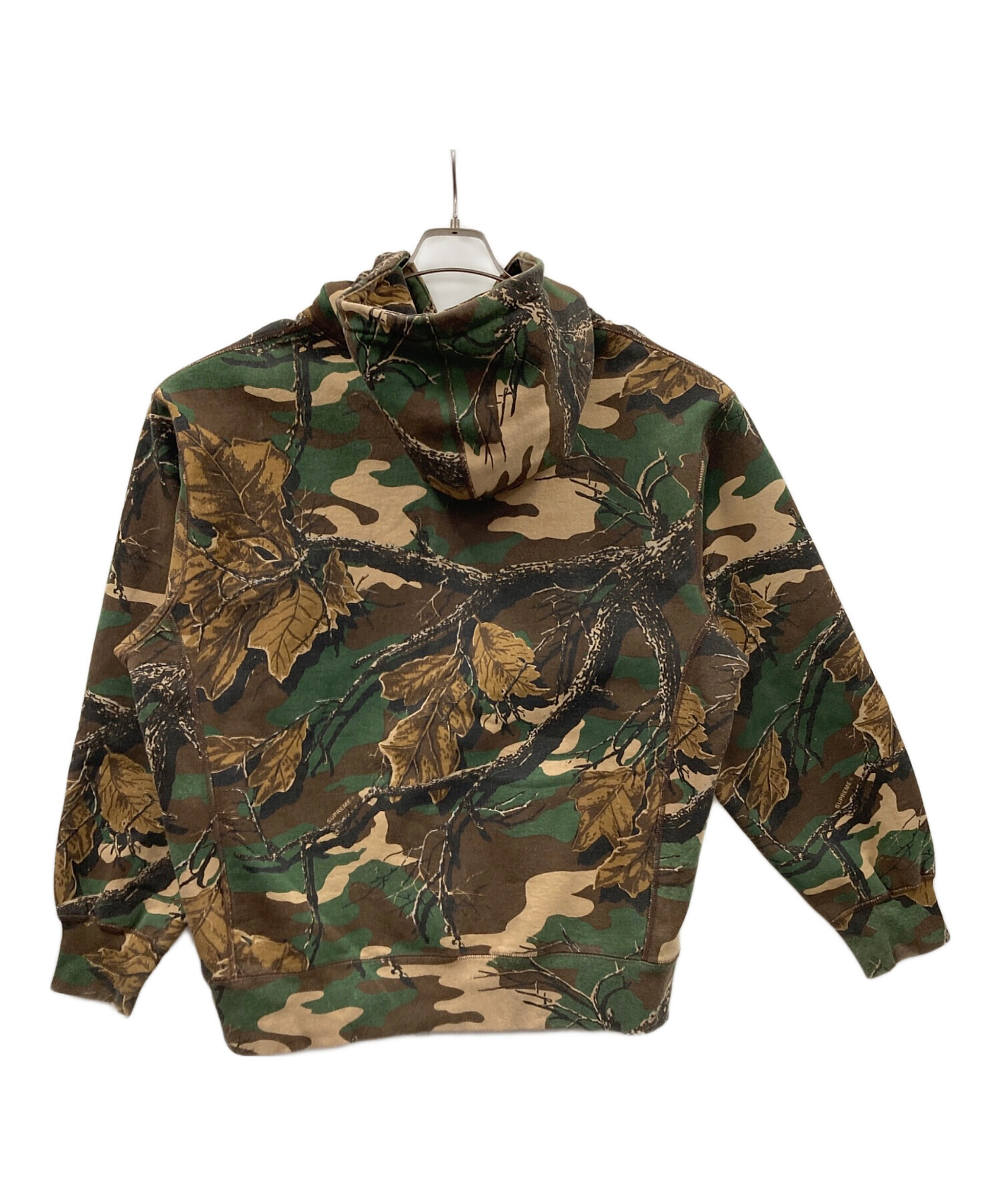 中古・古着通販】SUPREME (シュプリーム) プルオーバーパーカー カーキ
