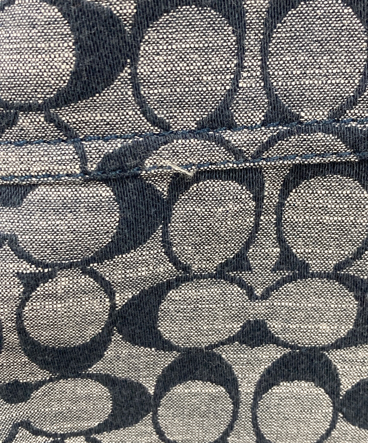 中古・古着通販】COACH (コーチ) ジャケット SIGNATURE CHAMBRAY