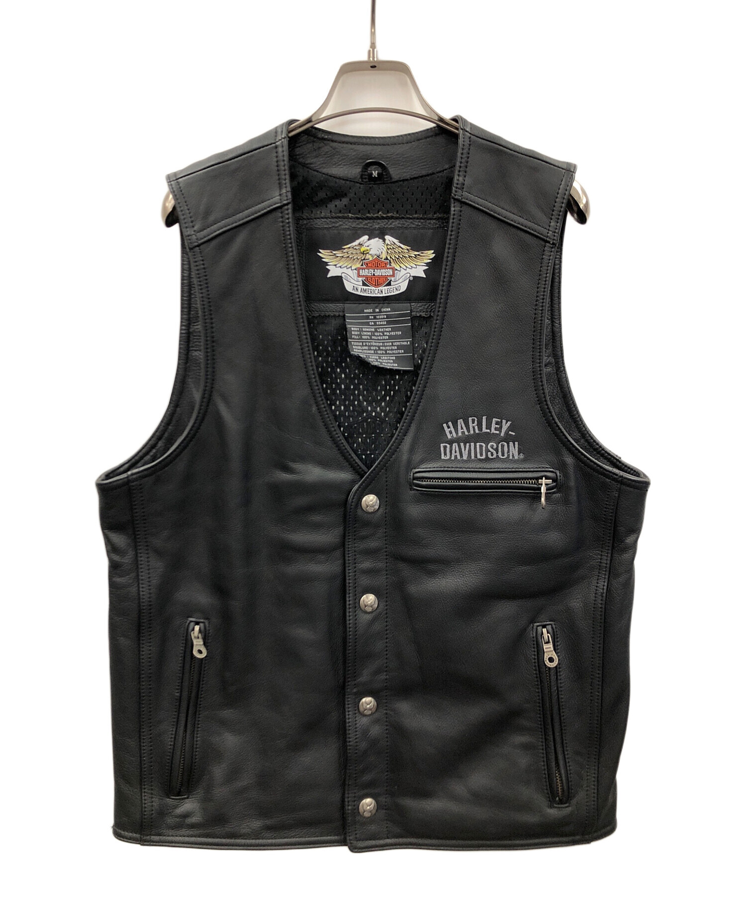 中古・古着通販】HARLEY-DAVIDSON (ハーレーダビッドソン) レザー