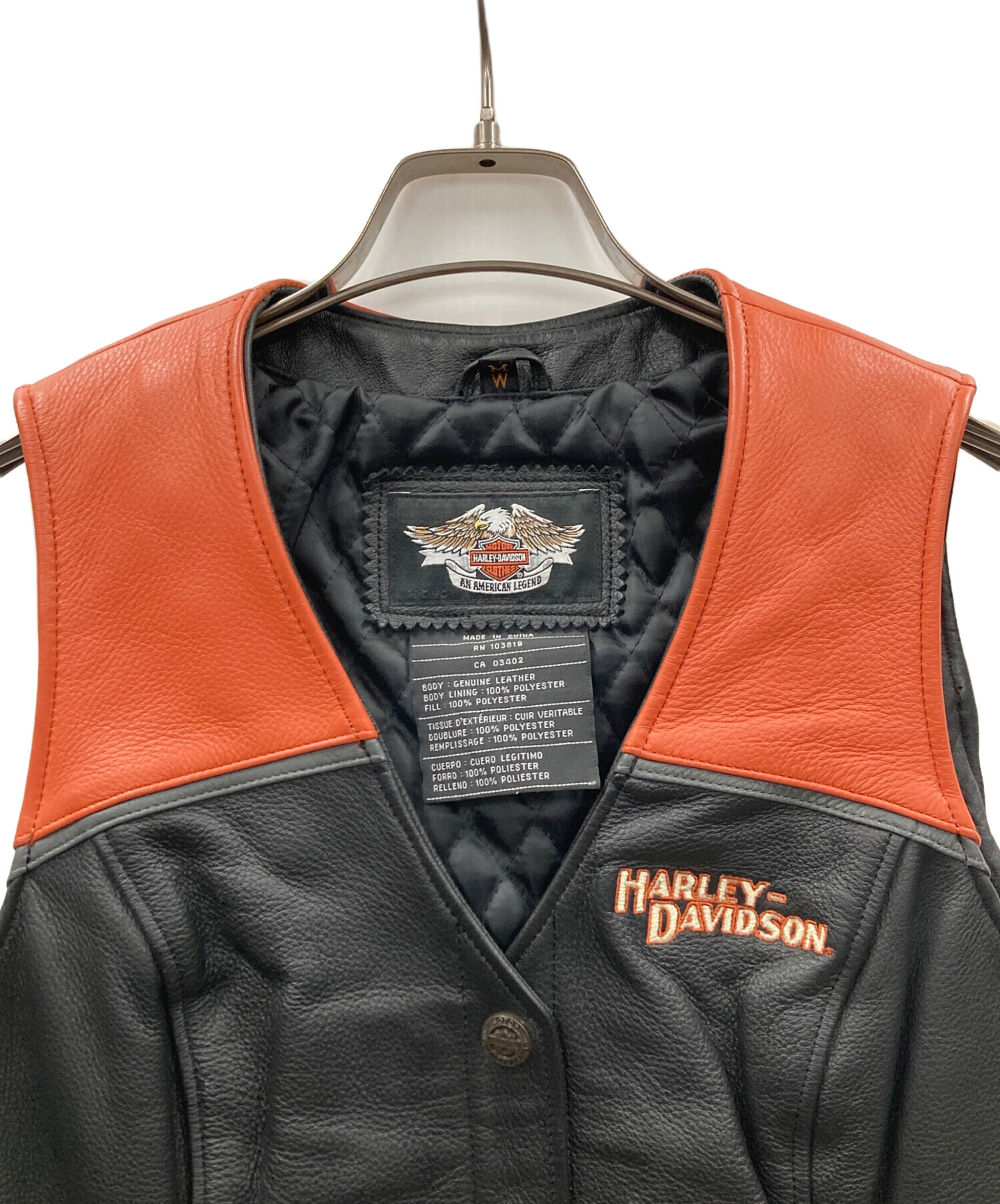 中古・古着通販】HARLEY-DAVIDSON (ハーレーダビッドソン) ベスト