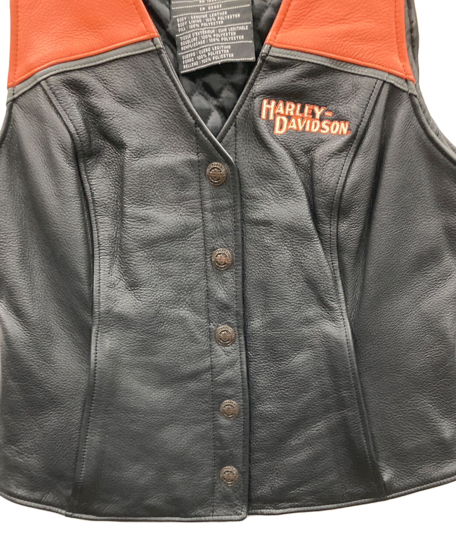 中古・古着通販】HARLEY-DAVIDSON (ハーレーダビッドソン) ベスト
