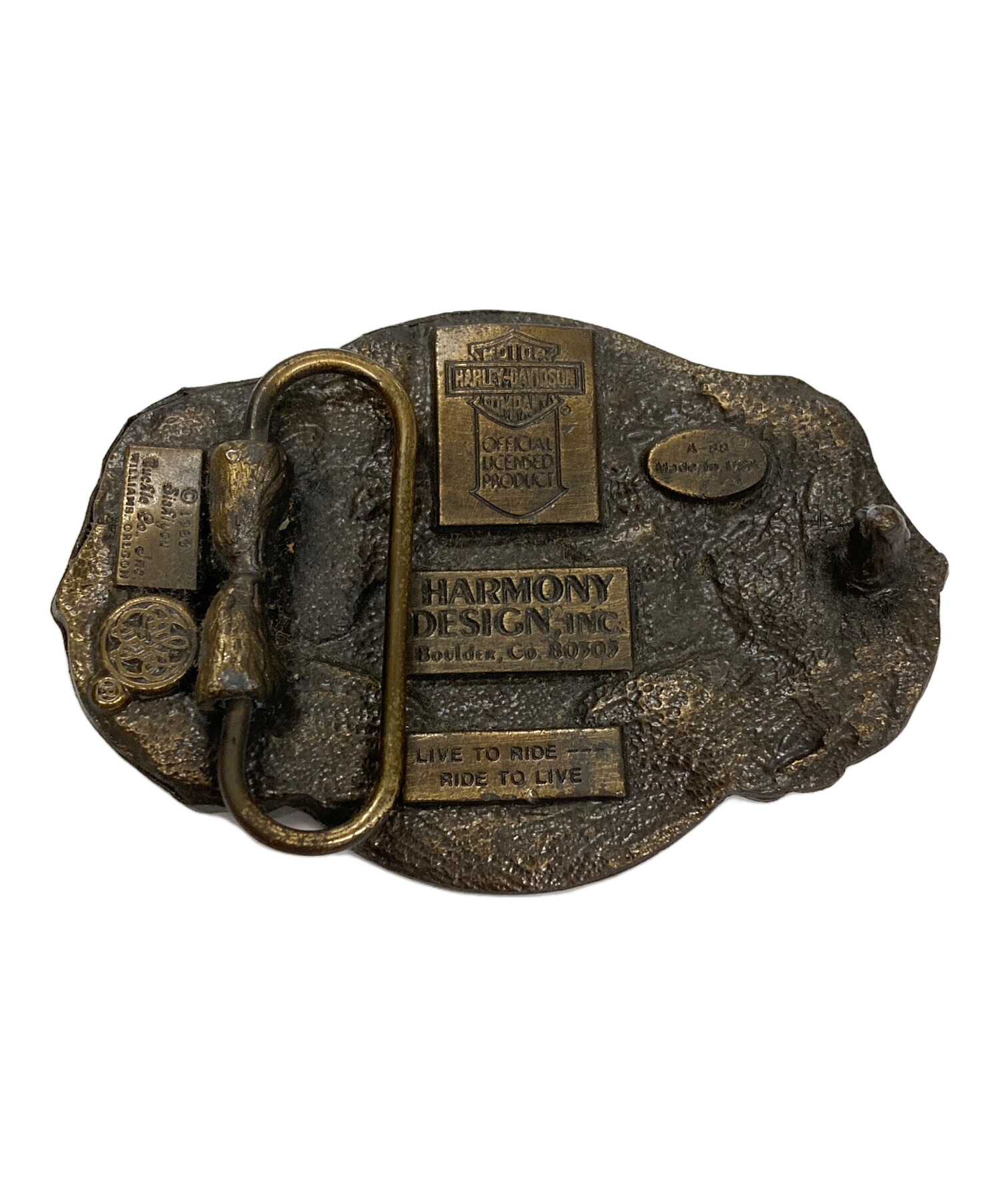 Harley-Davidson 正規品 ヴィンテージバックル 新品未使用 中古・古着通販】HARLEY-DAVIDSON (ハーレーダビッドソン) バックル