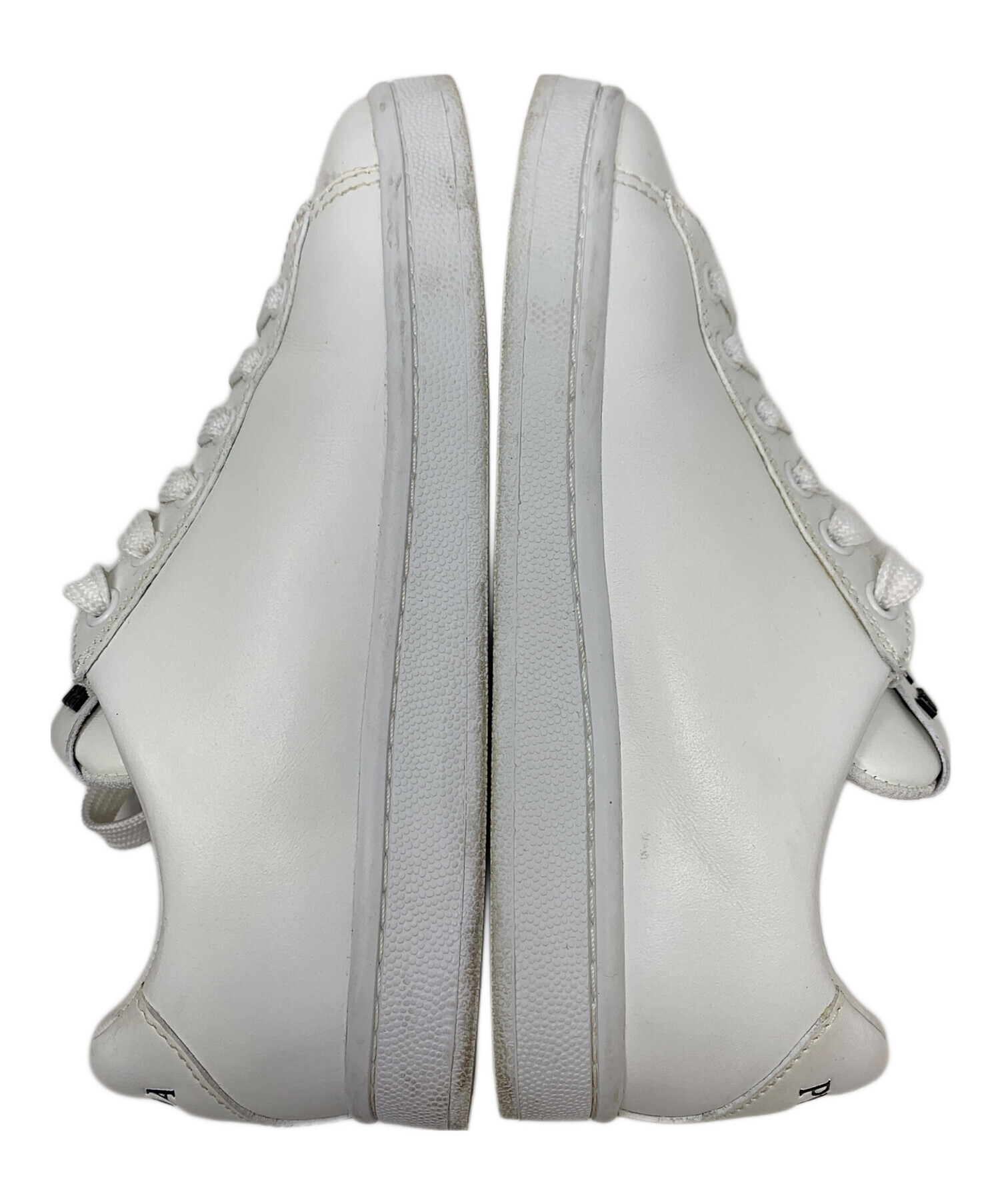 中古・古着通販】PRADA (プラダ) スニーカー ホワイト サイズ:36