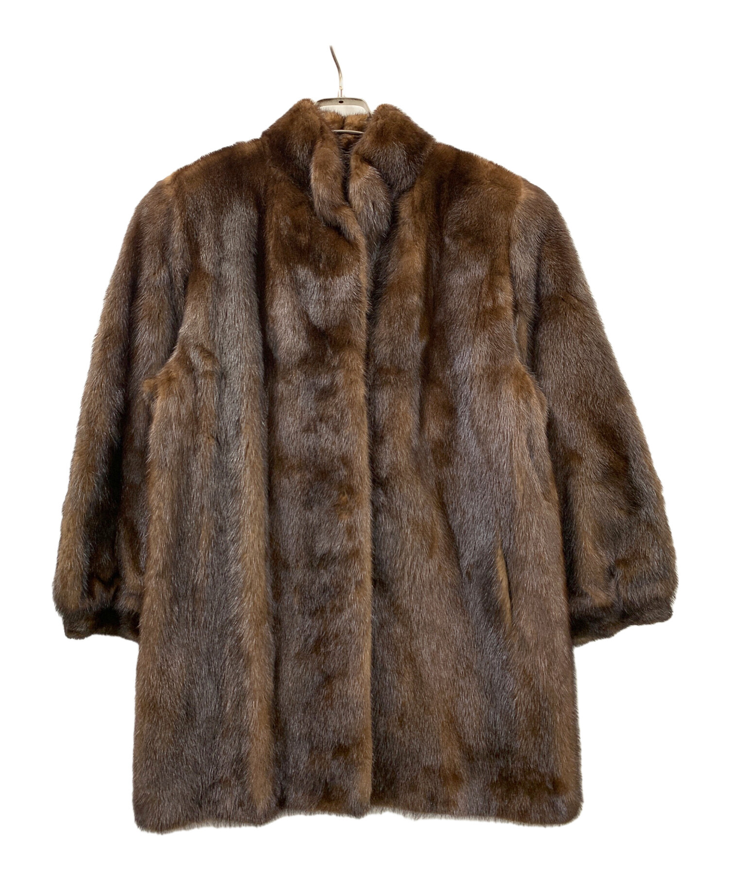 中古・古着通販】SAGA MINK (サガミンク) ミンクコート ブラウン