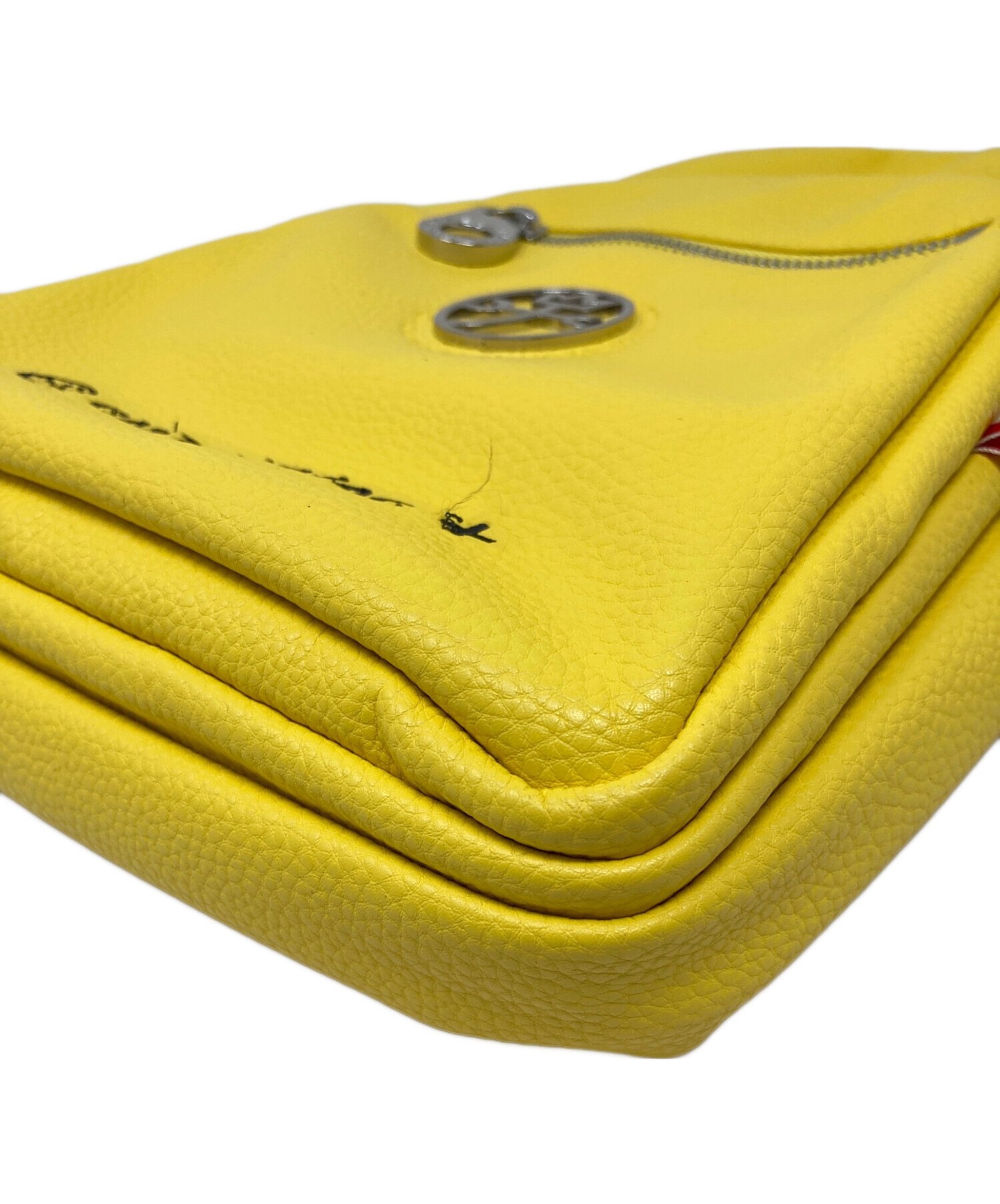 CASTELBAJAC ボディバッグ イエロー 041101 定価18,150円 中古・古着通販】CASTELBAJAC (カステルバジャック) ボディバッグ