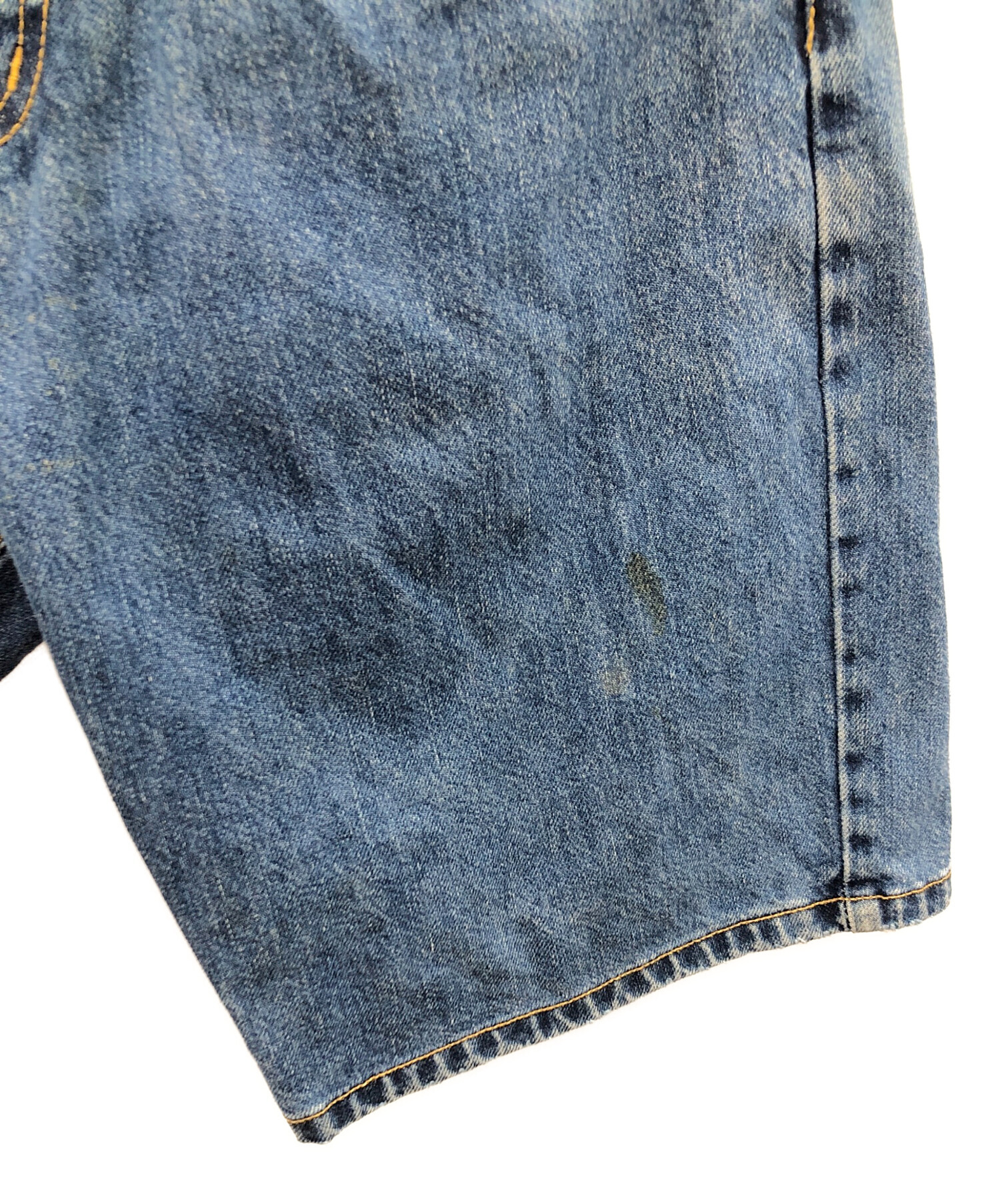 中古・古着通販】stussy (ステューシー) デニムハーフパンツ BIG OL 