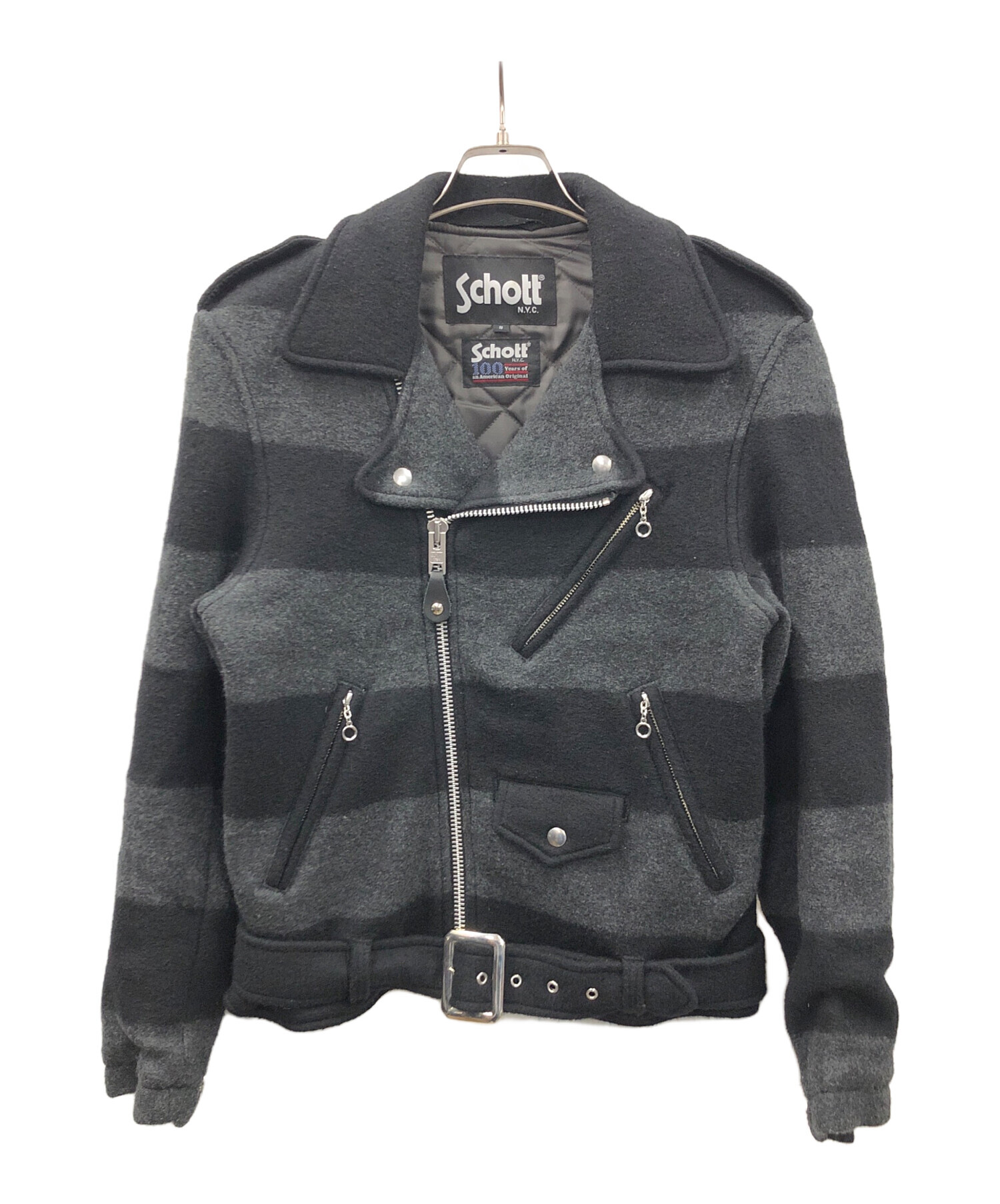STUSSY×SCHOTT ウールライダースジャケット ステューシー ワンスター schott ウールライダース 即決 STUSSY × SCHOTT ワンスター 【公式通販】