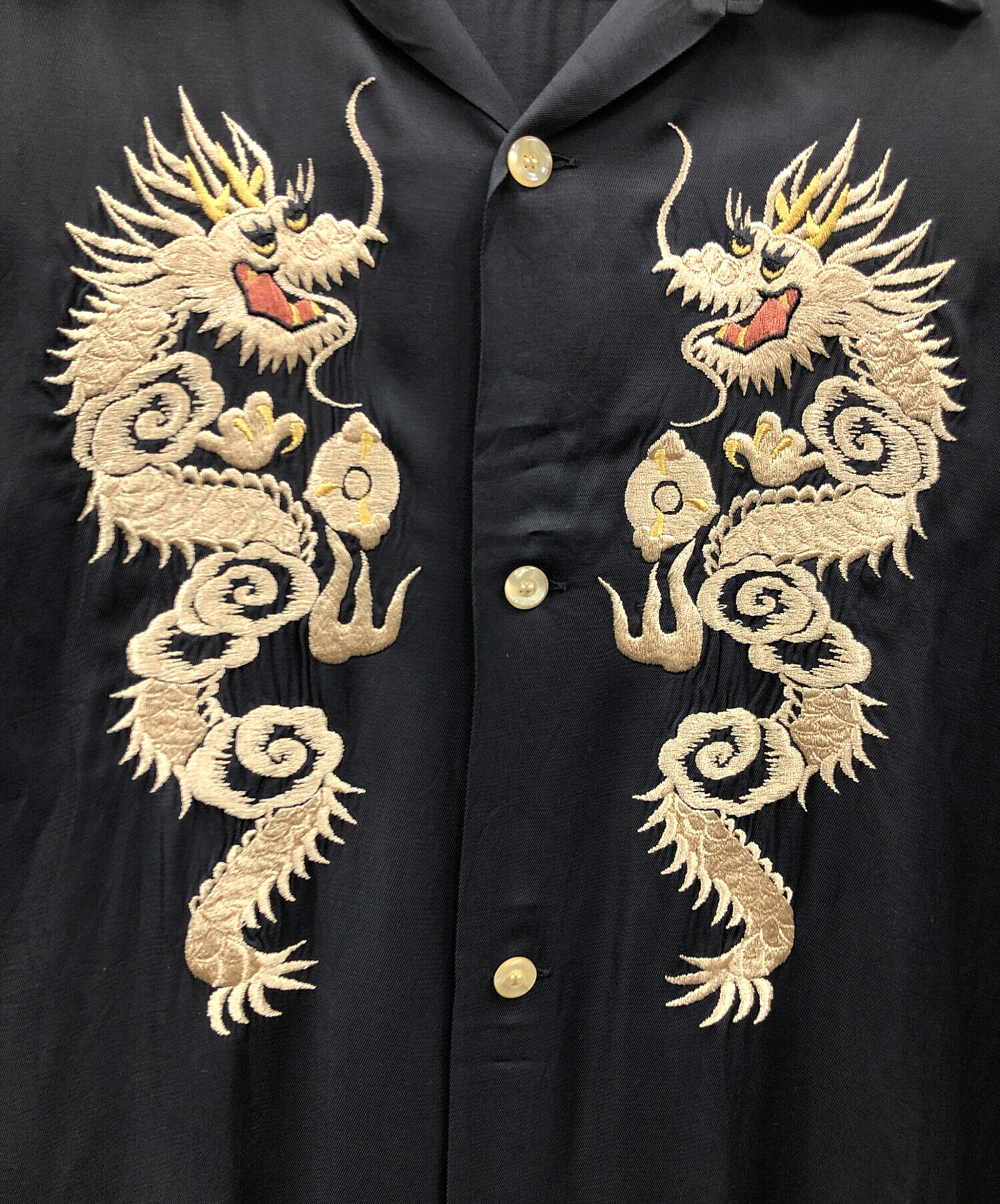 東洋 スカレーヨン 半袖シャツ「DRAGON」 中古・古着通販】TAILOR 東洋 (テーラー東洋) SUKA RAYON SHIRT
