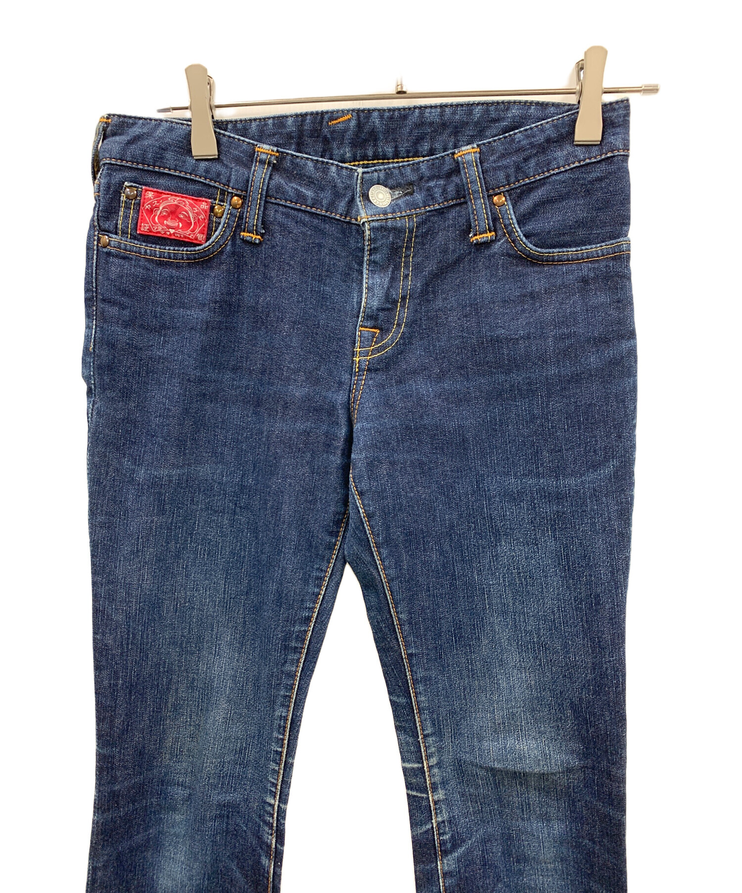 中古・古着通販】EVISU DONNA (エヴィスドンナ) デニムパンツ ブルー