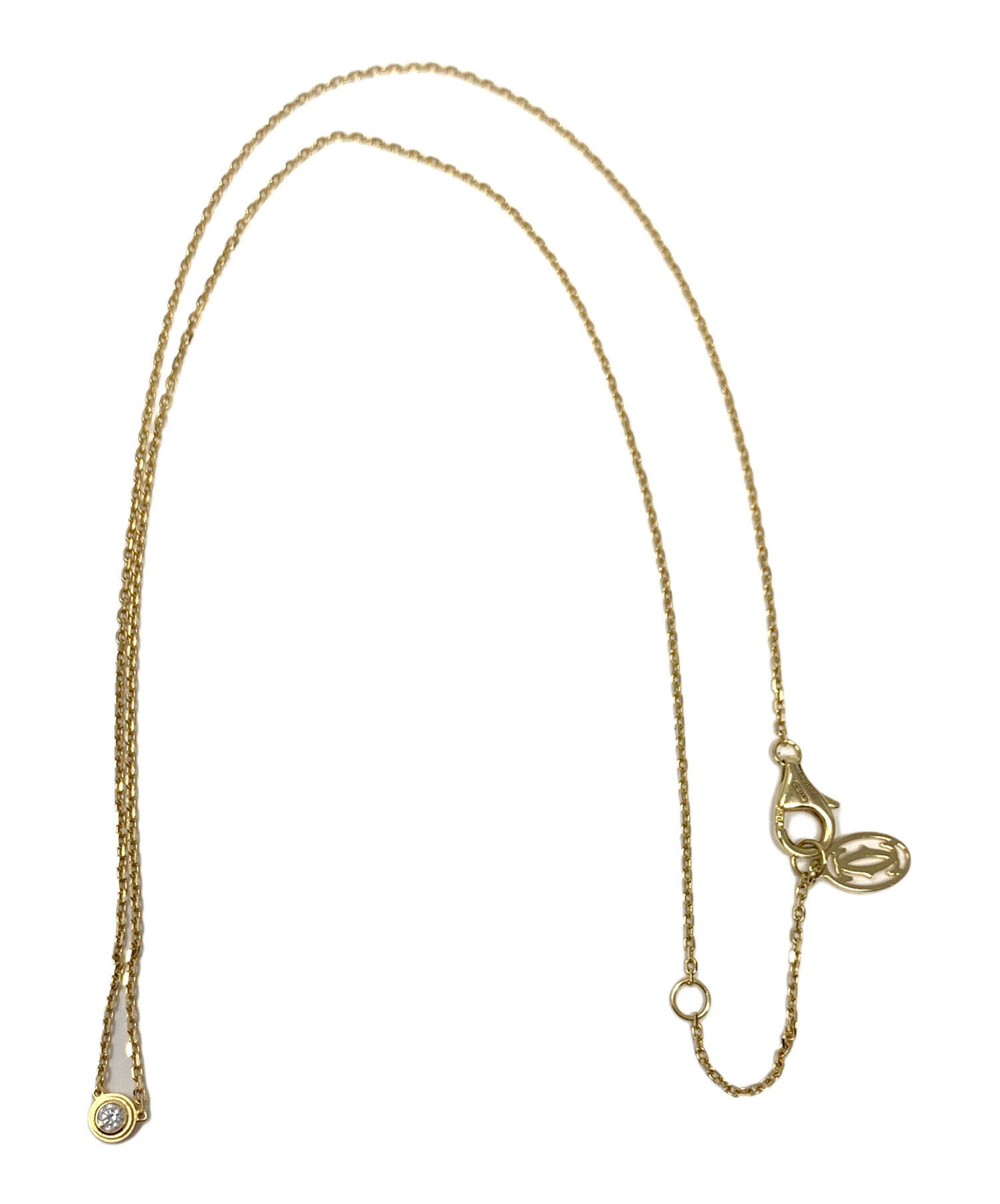 中古・古着通販】Cartier (カルティエ) ダムールネックレス XS サイズ