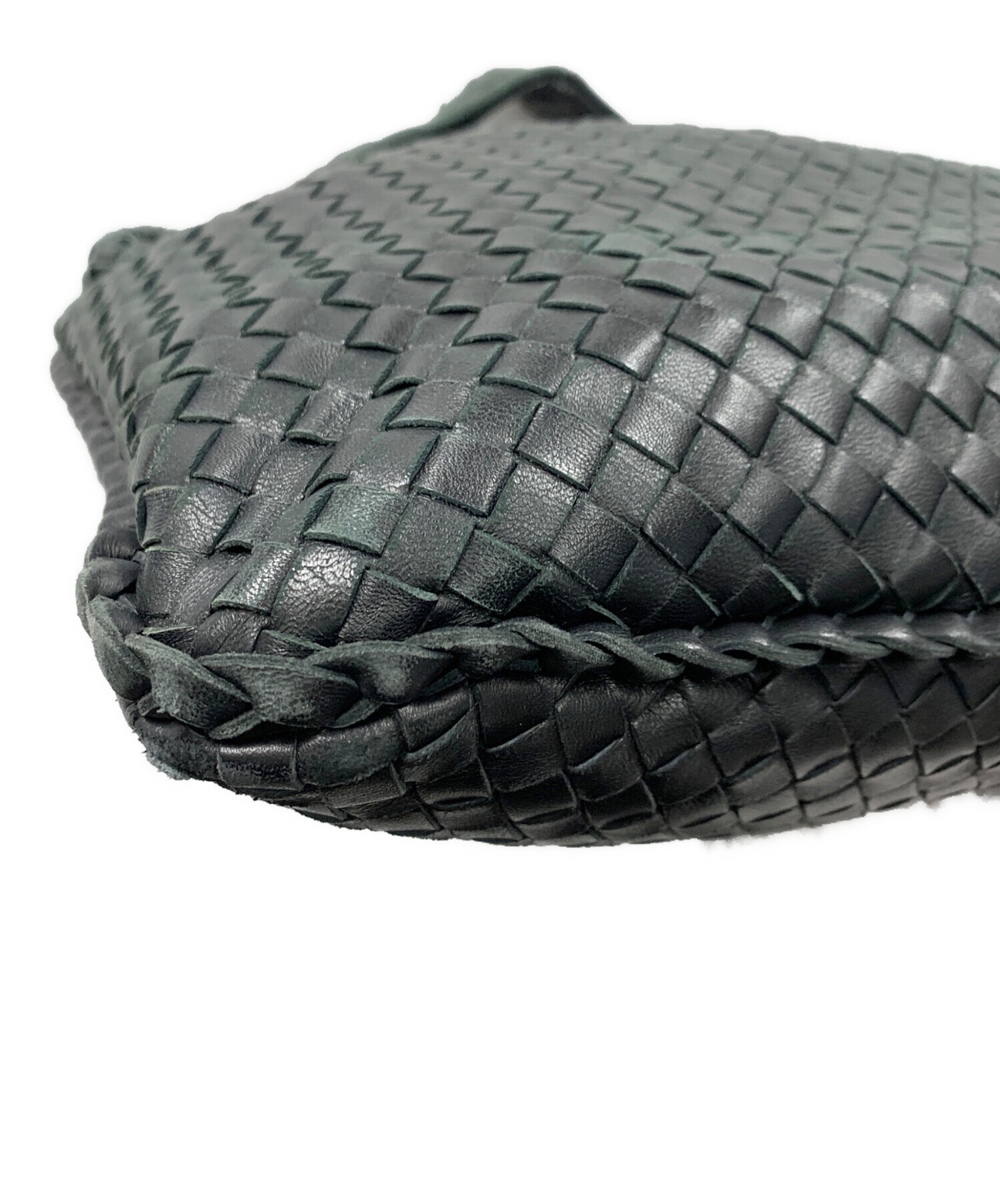 中古・古着通販】BOTTEGA VENETA (ボッテガベネタ) レザーハンドバッグ 