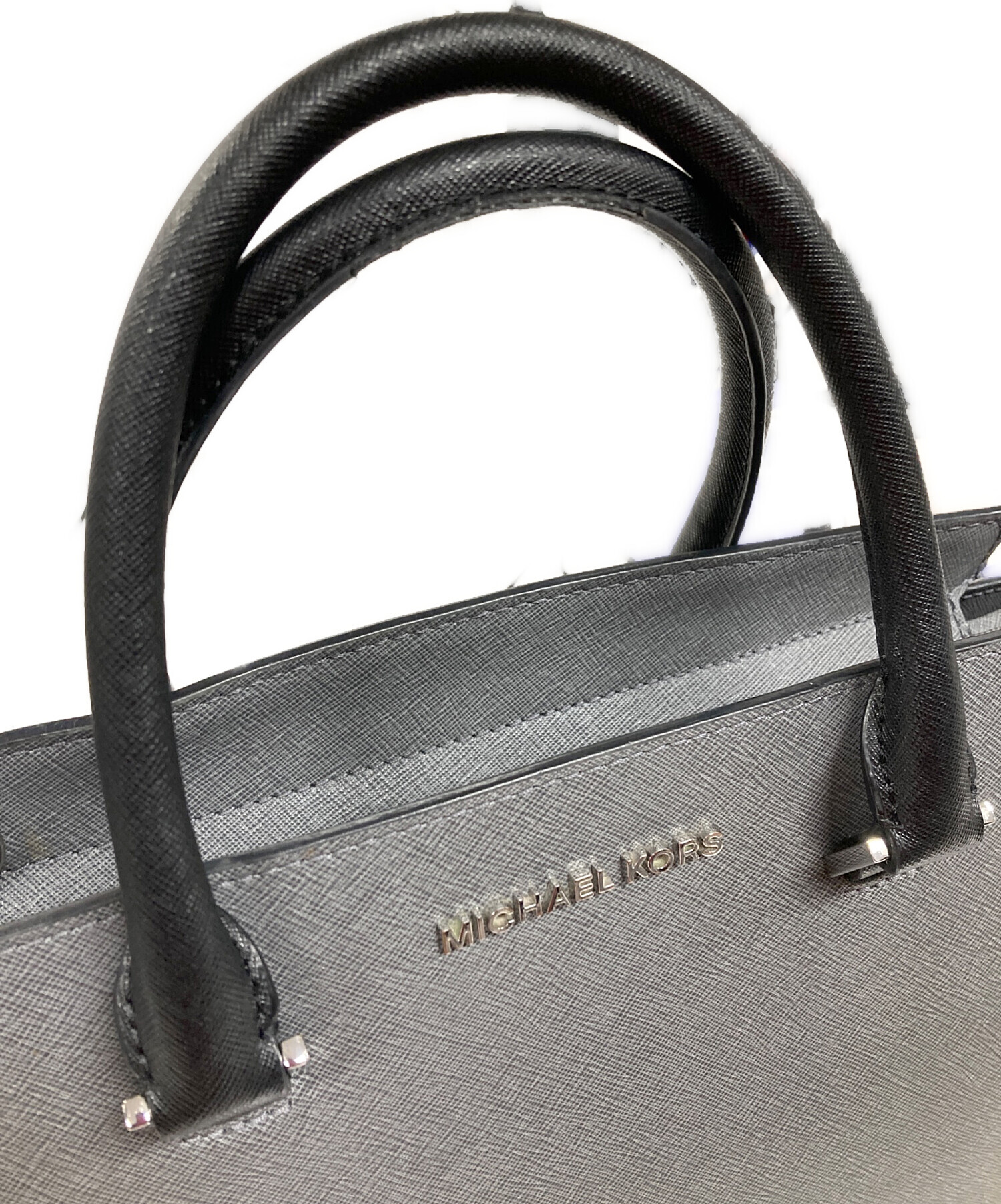 Michael Kors  ハンドバッグ2WAY 中古　お買上げ証あり Michael Kors マイケルコース 2WAY ハンドバッグ レザー レディース