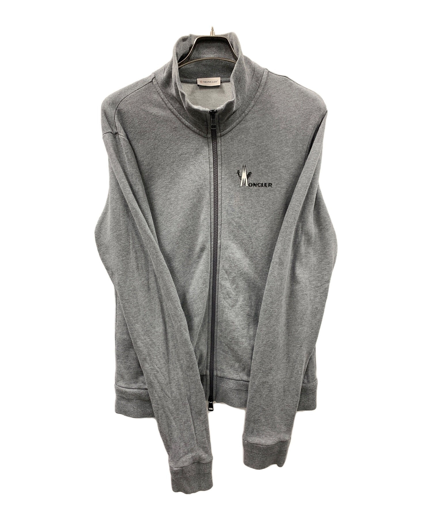 中古・古着通販】MONCLER (モンクレール) ジップアップスウェット 