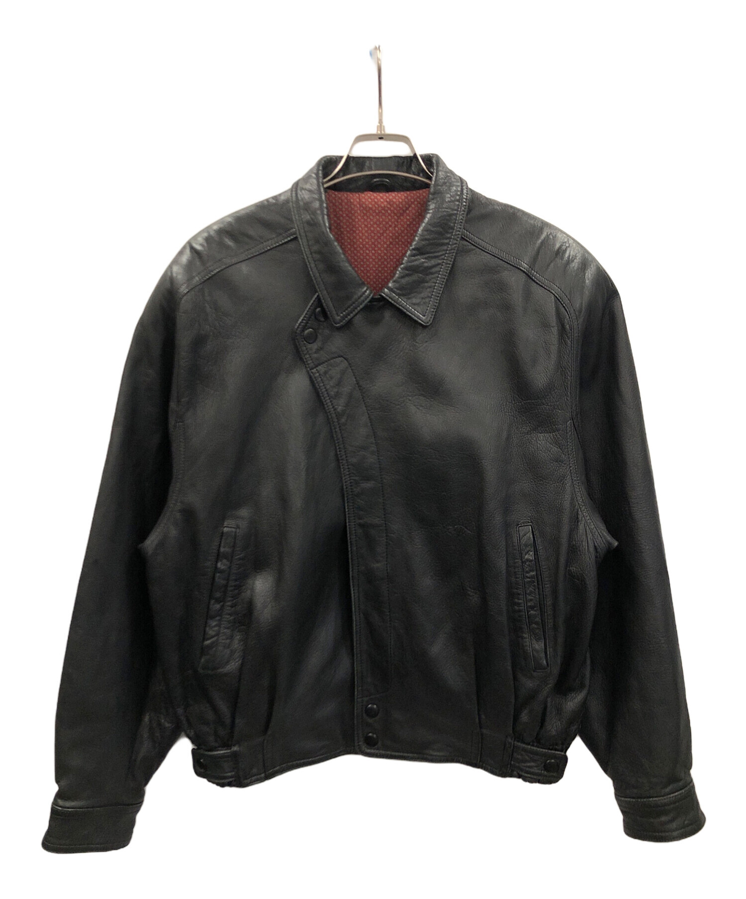 Magneti Marelli マニエッティ・マレリ　レザージャケット 中古・古着通販】MARELLI (マレリ) レザージャケット ブラック サイズ