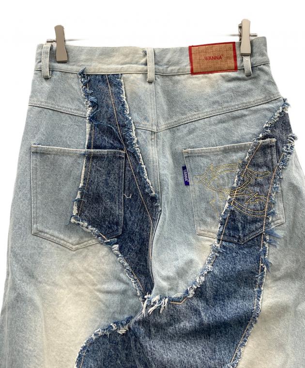 中古・古着通販】WANNA (ワナ) デニムパンツ インディゴ サイズ:1