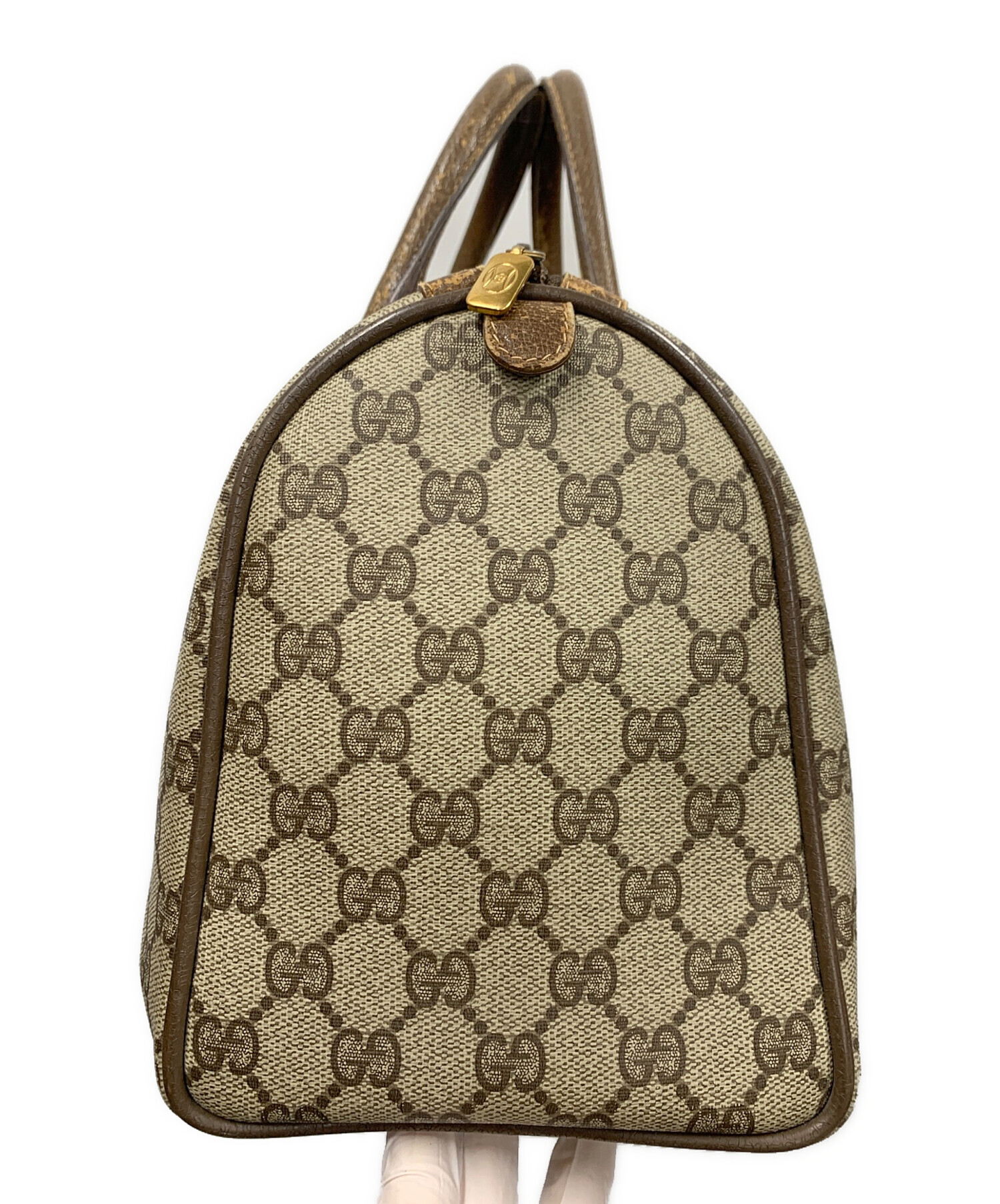 中古・古着通販】GUCCI (グッチ) ボストンバッグ GG シェリーライン 中古・古着通販】GUCCI (グッチ) ボストンバッグ GG シェリーライン