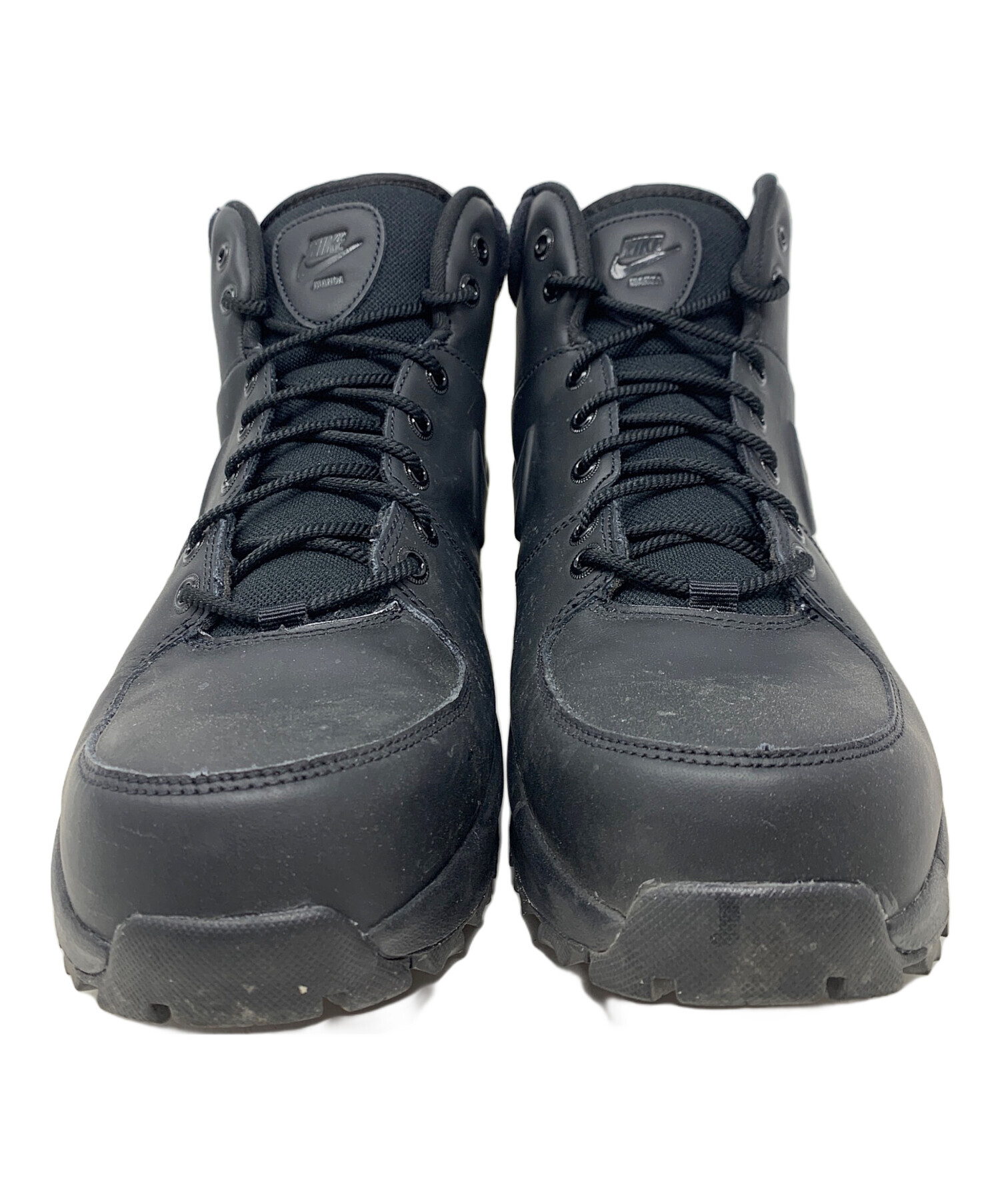 中古・古着通販】NIKE (ナイキ) ハイカットスニーカー マノア レザー 