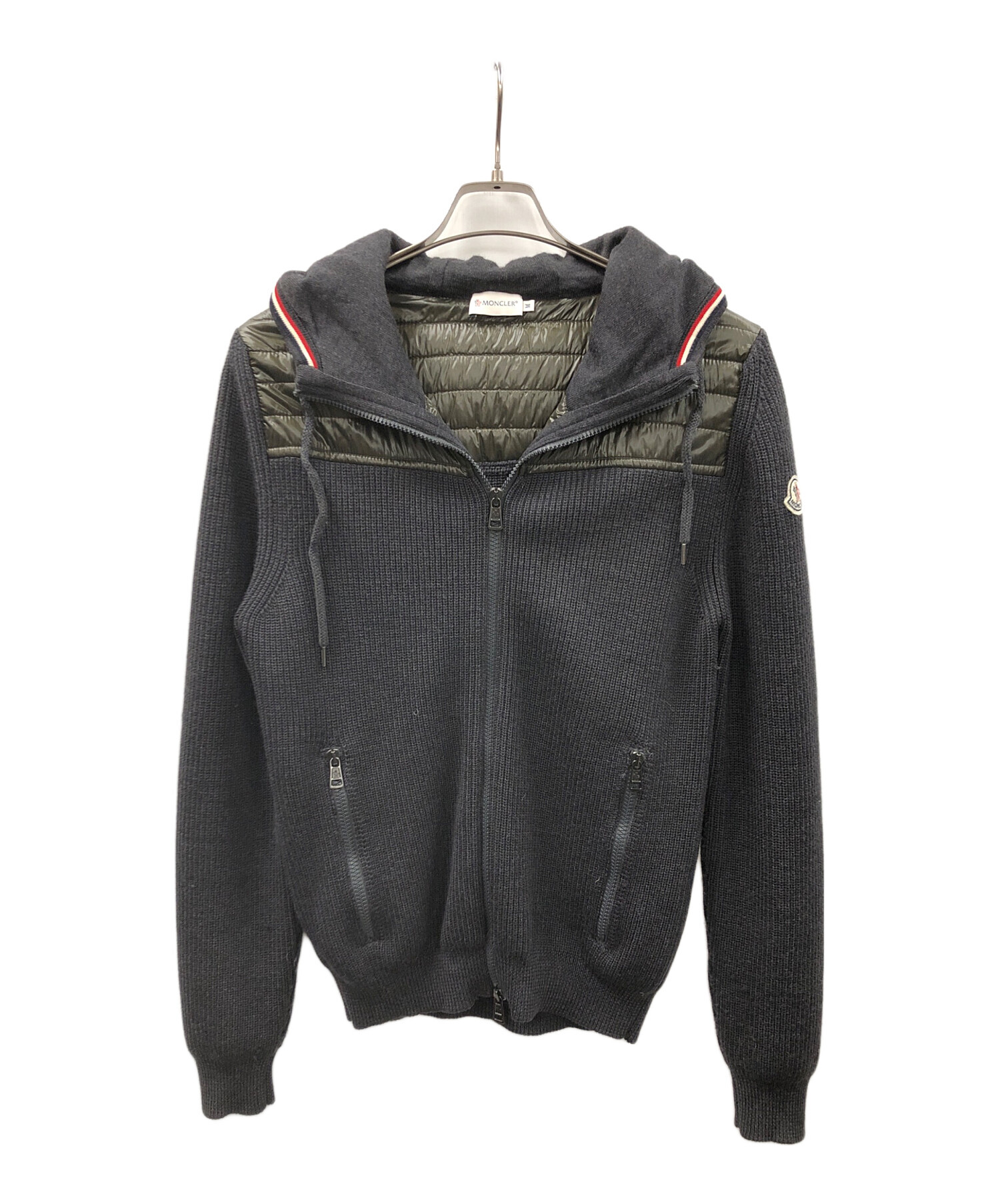 中古・古着通販】MONCLER (モンクレール) ナイロンフルジップ
