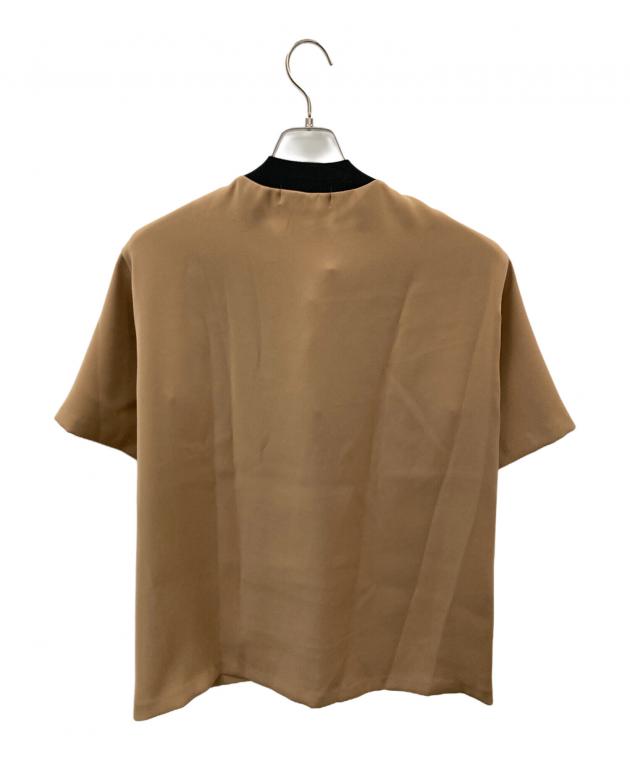 中古・古着通販】CULLNI (クルニ) ハーフジップシャツ ゴールドジップ