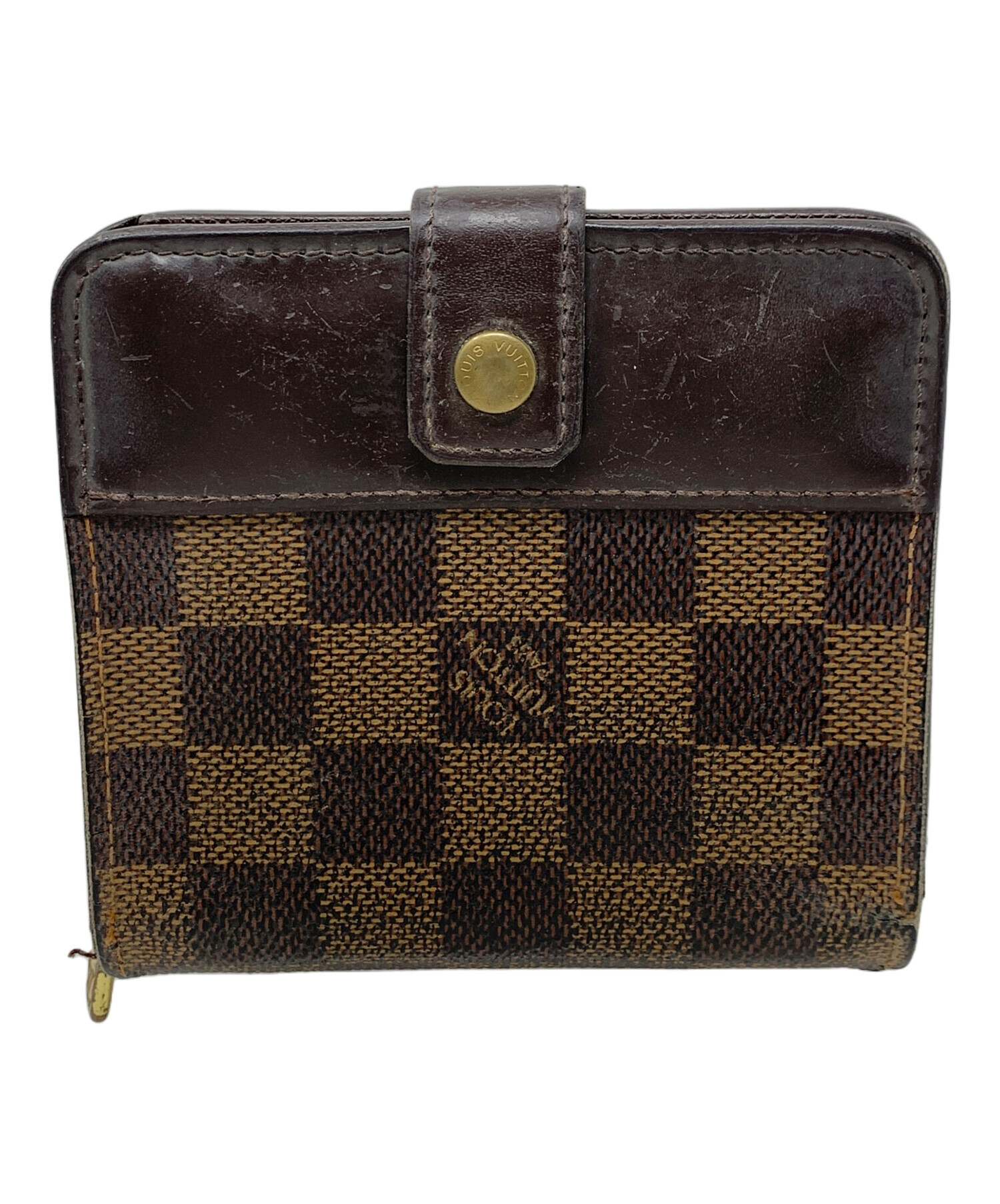 中古・古着通販】LOUIS VUITTON (ルイ ヴィトン) 2つ折り財布 ダミエ 