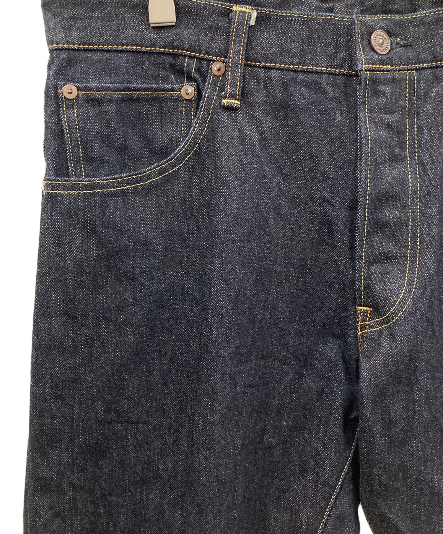 ス*ー様 【visvim】 デニムパンツ W34 12D16 日本製 赤耳 中古・古着通販】VISVIM (ビズビム) デニムパンツ SOCIAL SCULPTURE 01