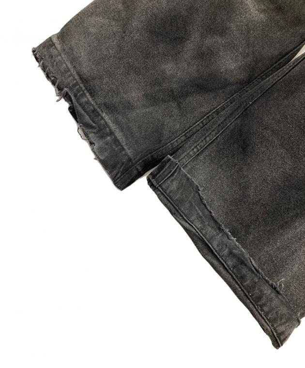 中古・古着通販】BREATH (ブレス) COATING SIDE BUTTON DENIM PANTS 
