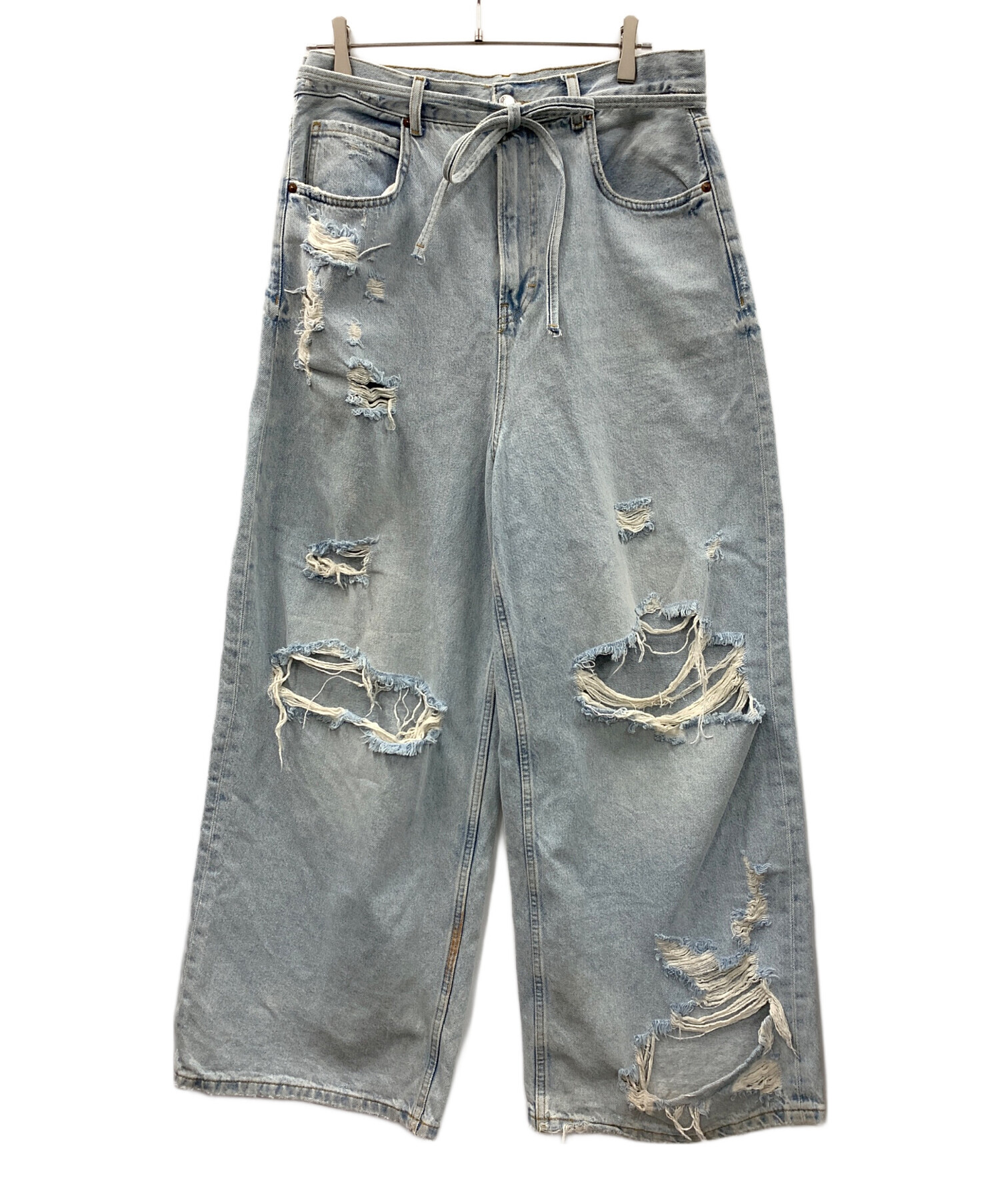 中古・古着通販】ZARA (ザラ) バギージーンズ ブルー サイズ:USA31