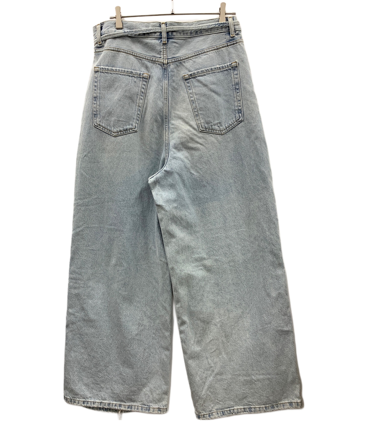 中古・古着通販】ZARA (ザラ) バギージーンズ ブルー サイズ:USA31 