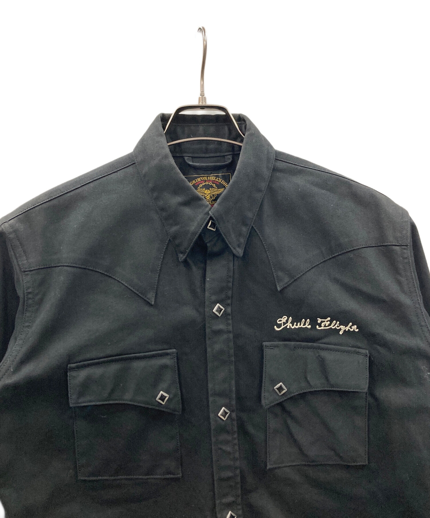中古・古着通販】SKULL FLIGHT (スカルフライト) ウエスタンシャツ