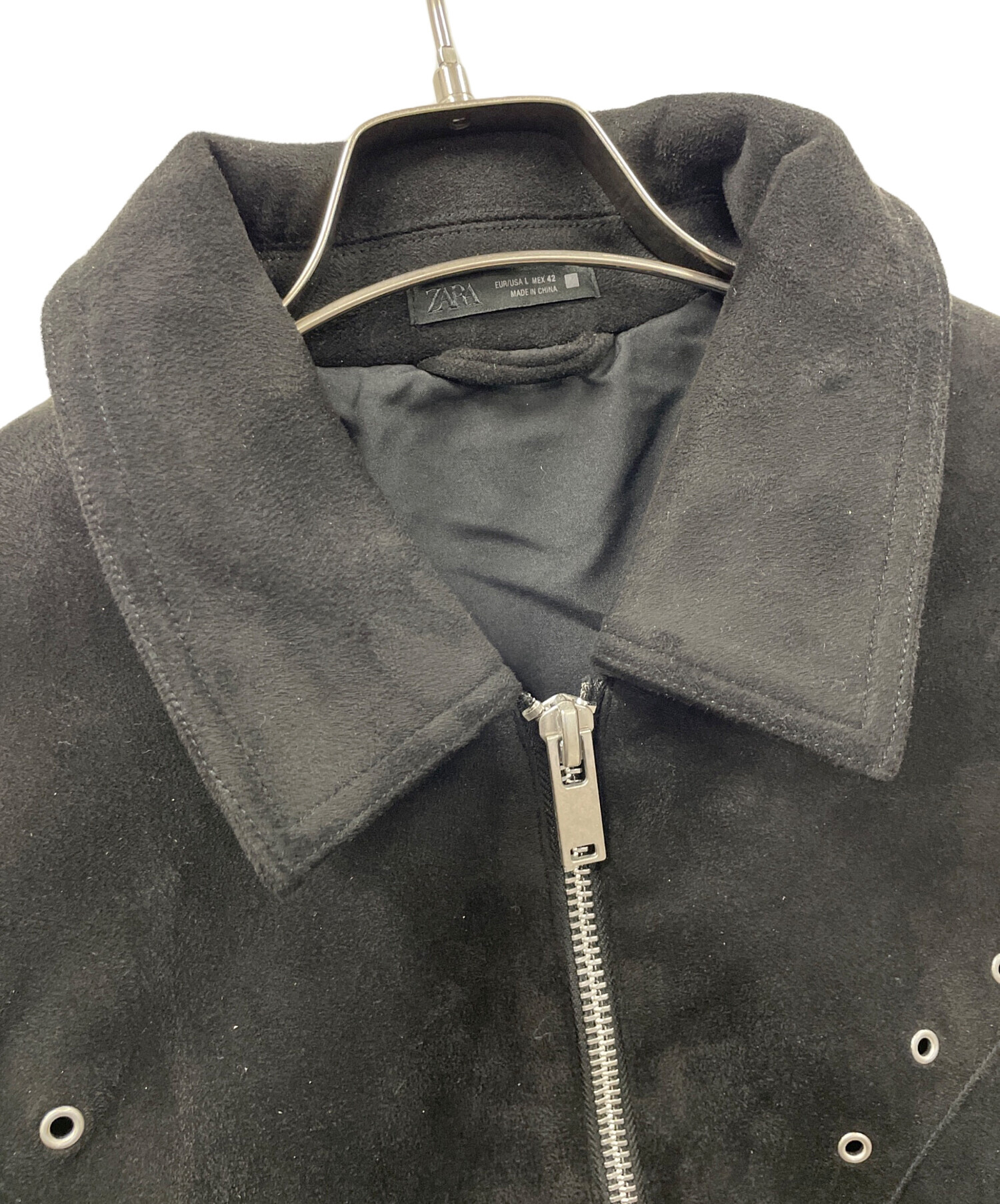 中古・古着通販】ZARA (ザラ) ジャケット ブラック サイズ:USA L