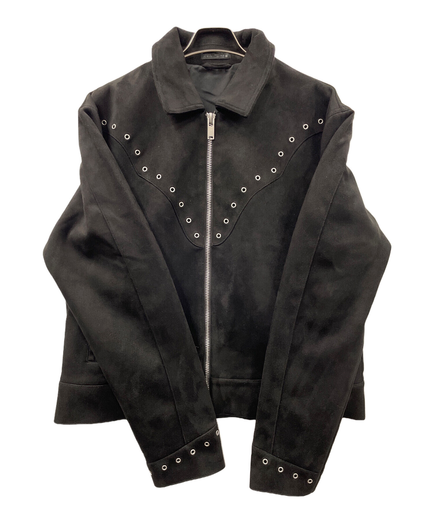 中古・古着通販】ZARA (ザラ) ジャケット ブラック サイズ:USA L