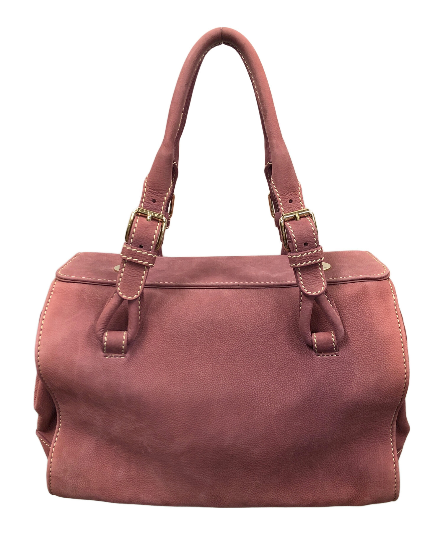 中古・古着通販】CELINE (セリーヌ) ハンドバッグ バイオレット サイズ 
