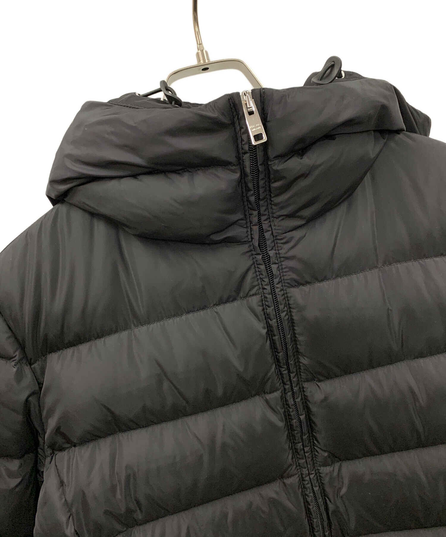 中古・古着通販】PRADA (プラダ) ダウンコート トライアングルロゴ 