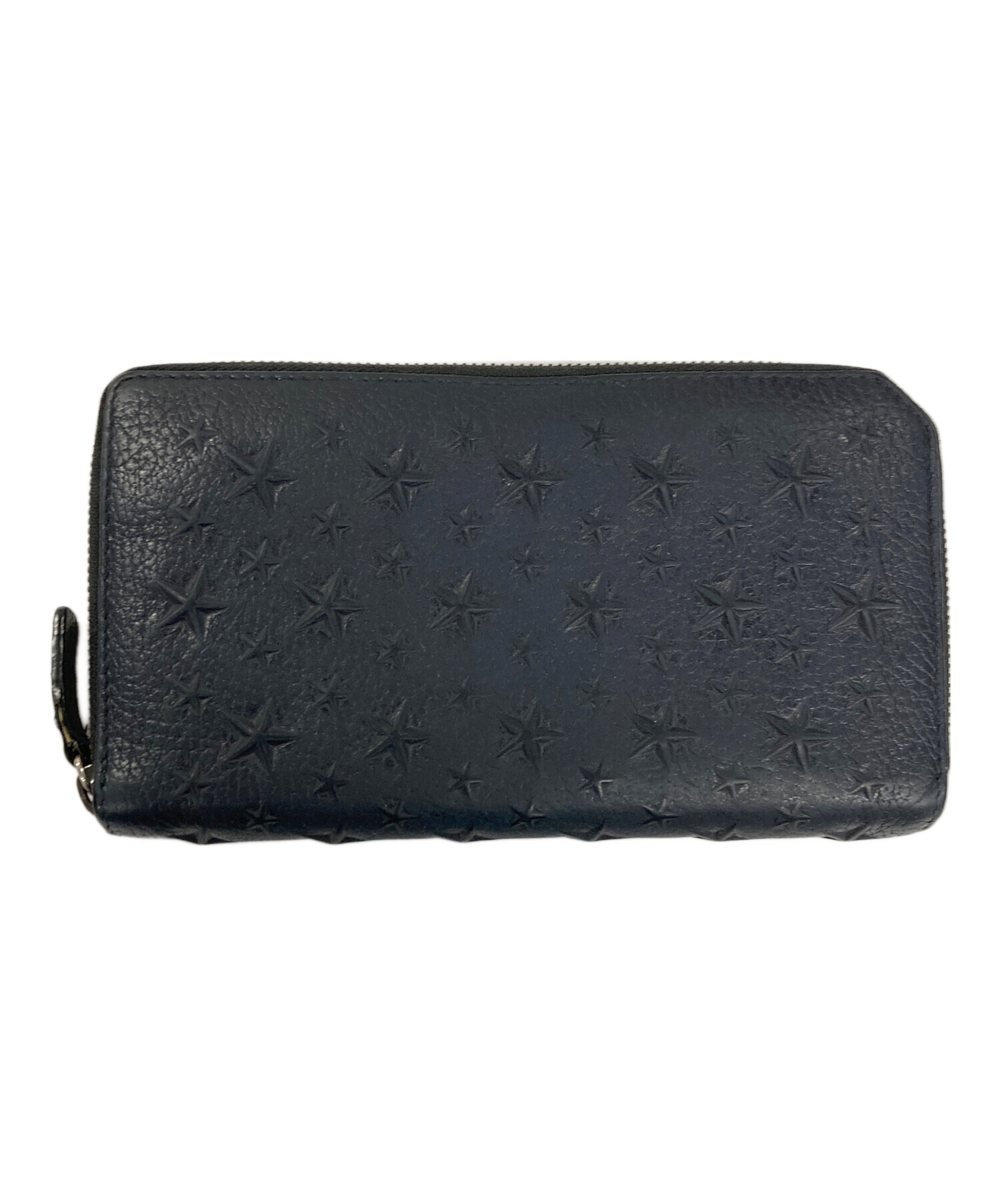 中古・古着通販】JIMMY CHOO (ジミーチュウ) 長財布 ネイビー サイズ